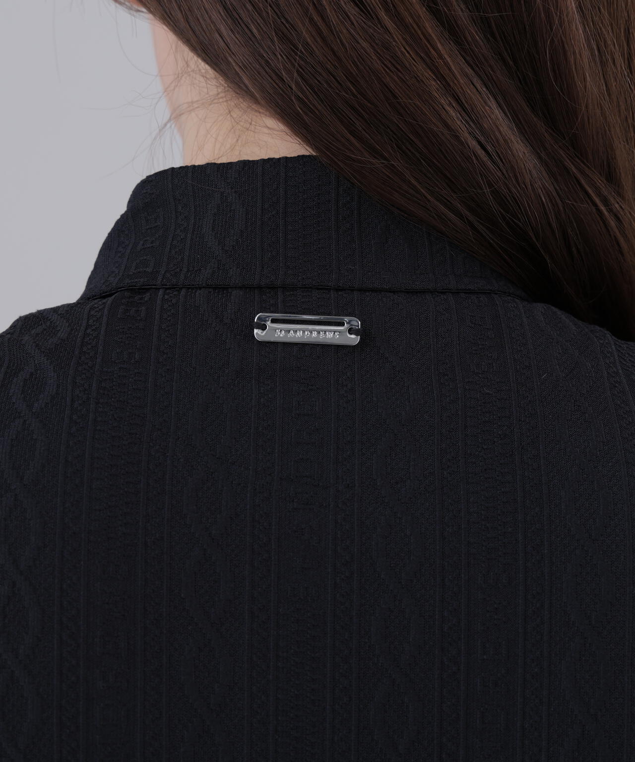 縄柄リンクス半袖ワンピース (WOMENS)