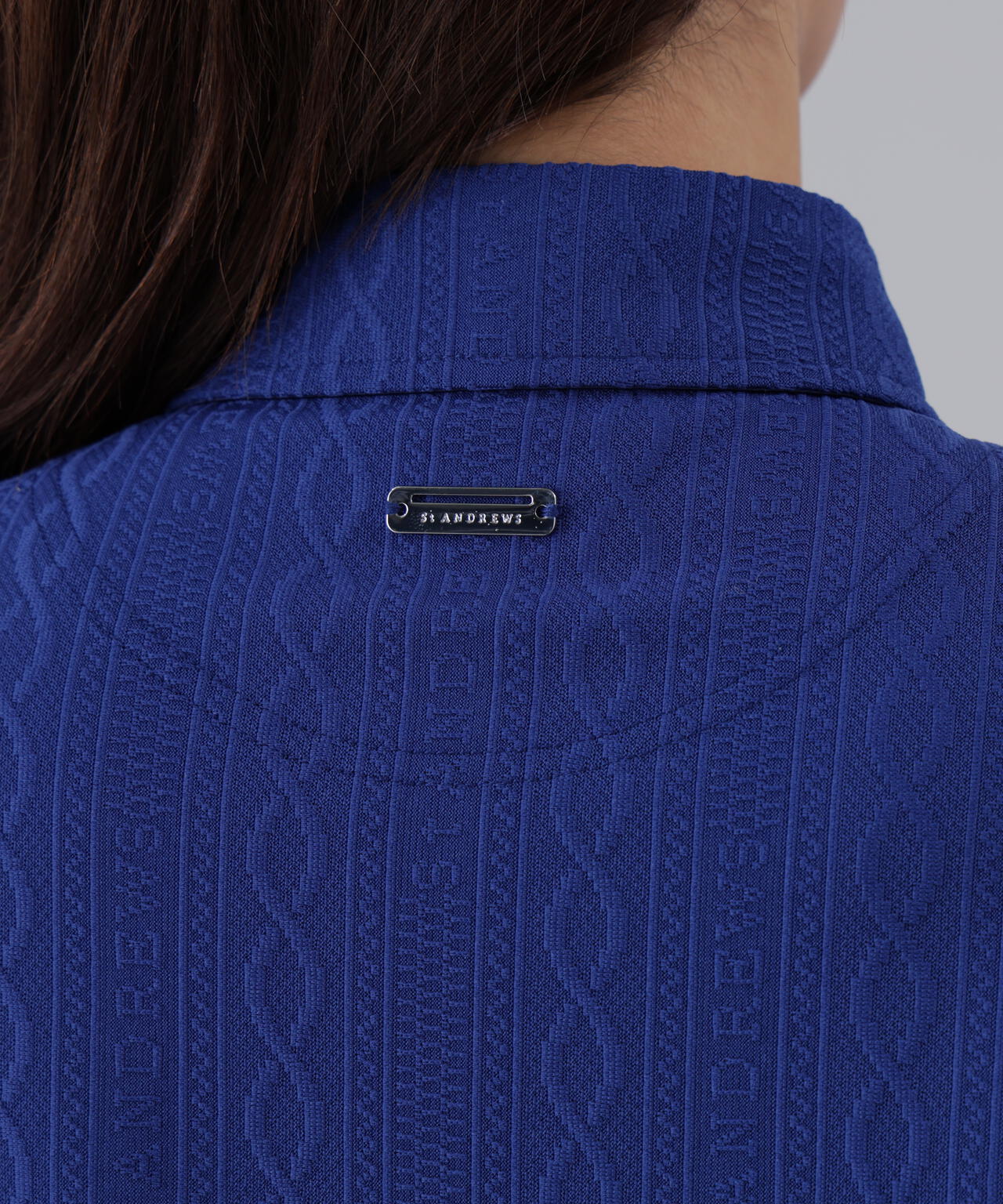 縄柄リンクス半袖ワンピース (WOMENS)