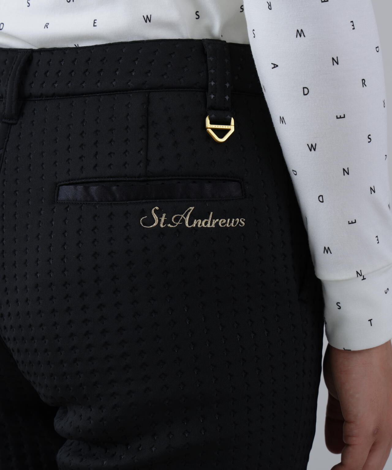 ダンボールピンソニックエンボスパンツ (WOMENS)