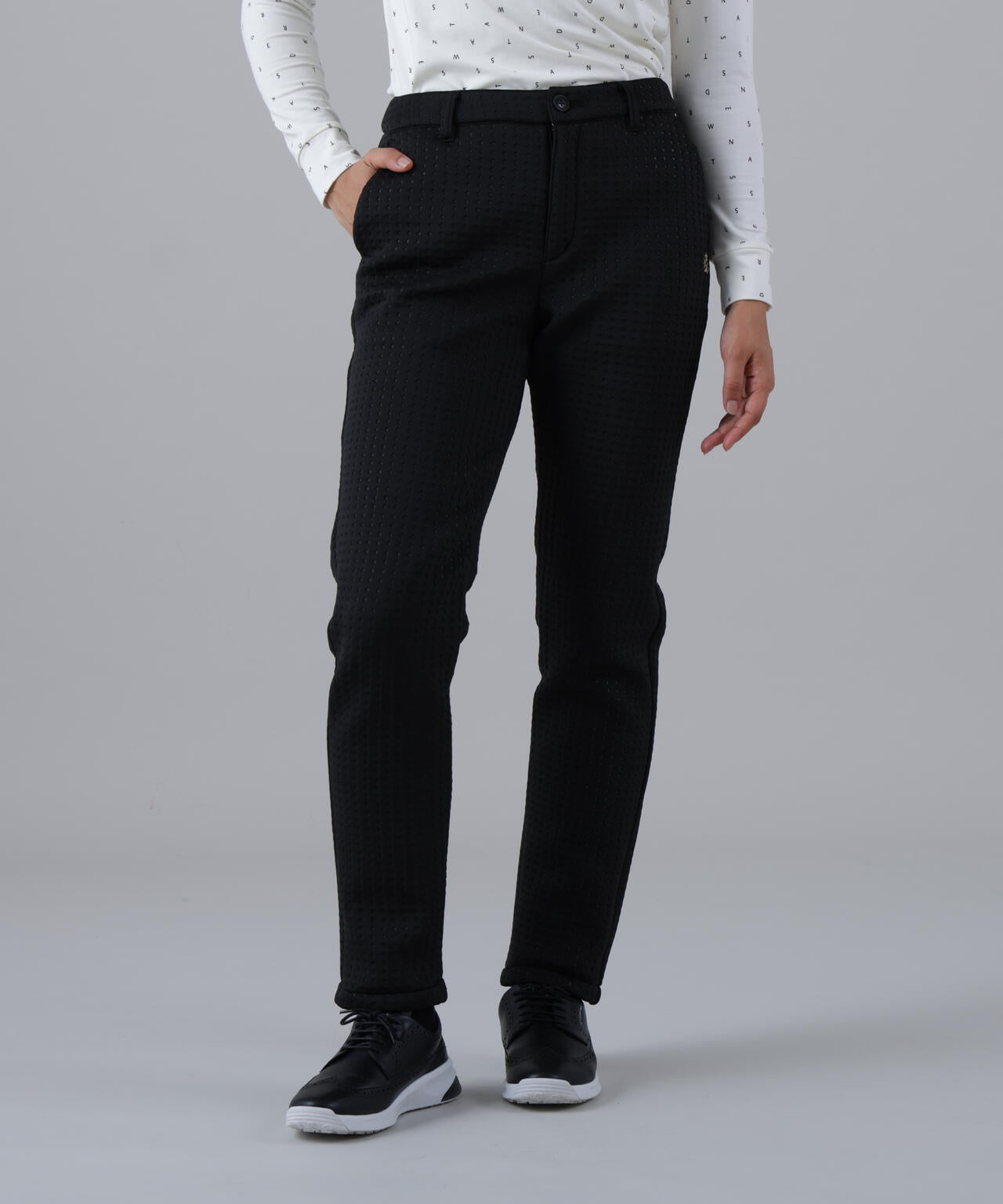 ダンボールピンソニックエンボスパンツ (WOMENS)