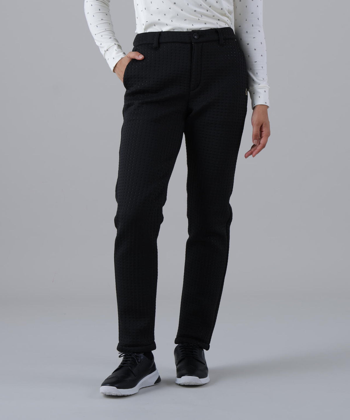 ダンボールピンソニックエンボスパンツ (WOMENS)