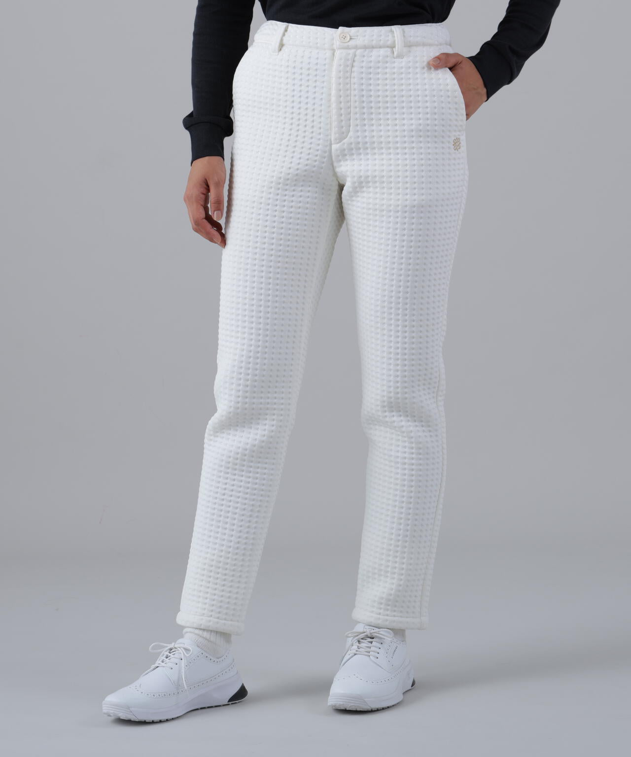 ダンボールピンソニックエンボスパンツ (WOMENS)