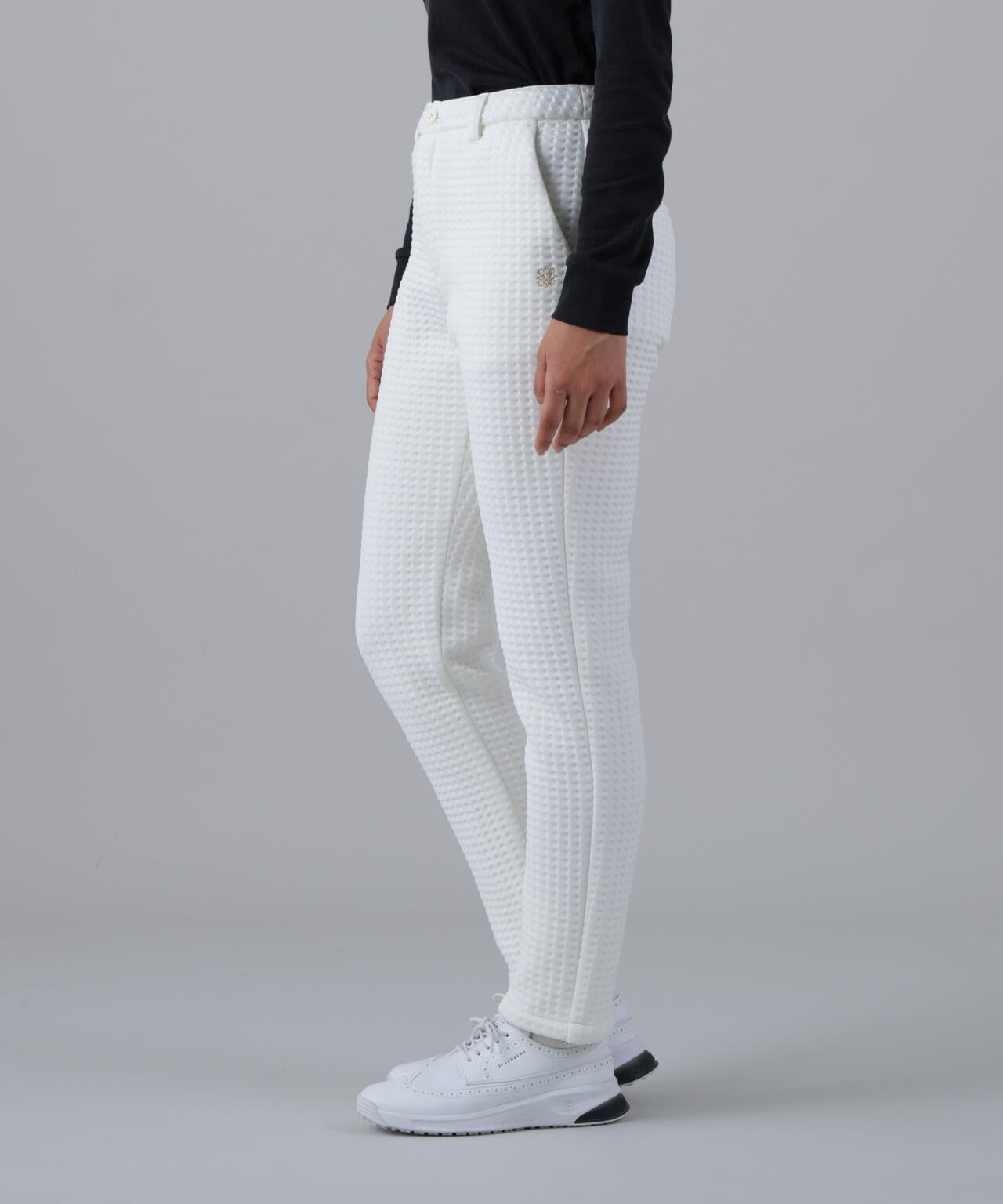 ダンボールピンソニックエンボスパンツ (WOMENS)