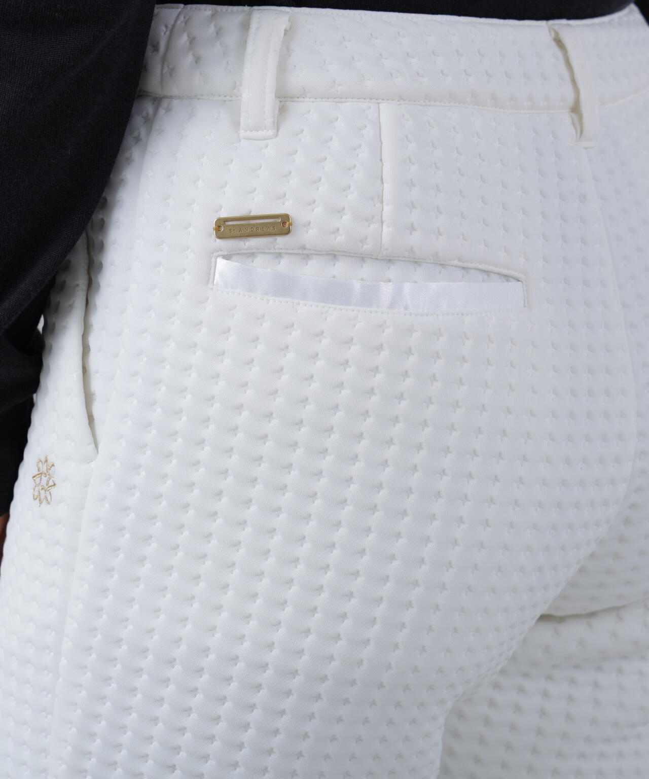 ダンボールピンソニックエンボスパンツ (WOMENS)