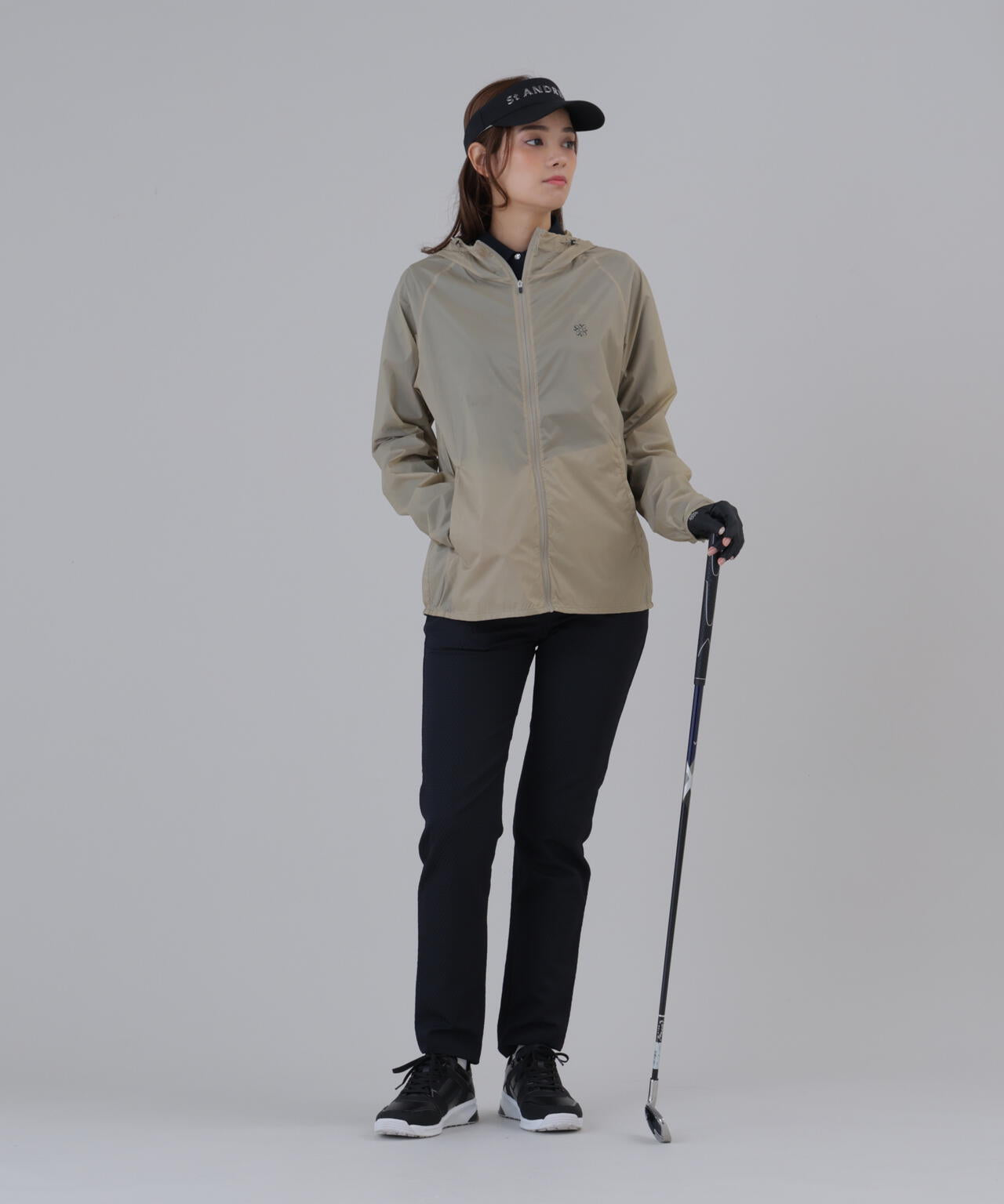 【ストレッチ】サークルジャガードパンツ (WOMENS)