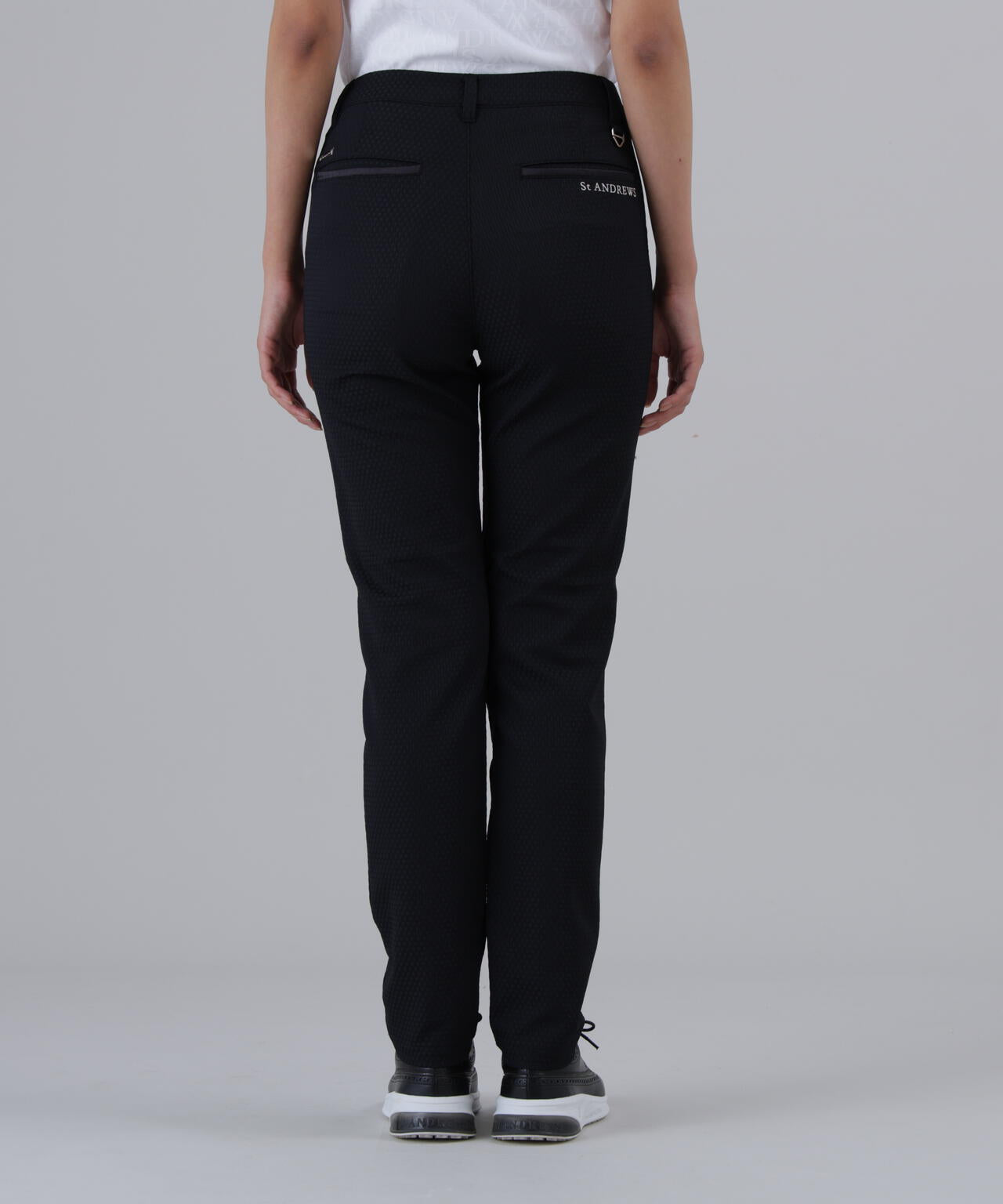 【ストレッチ】サークルジャガードパンツ (WOMENS)