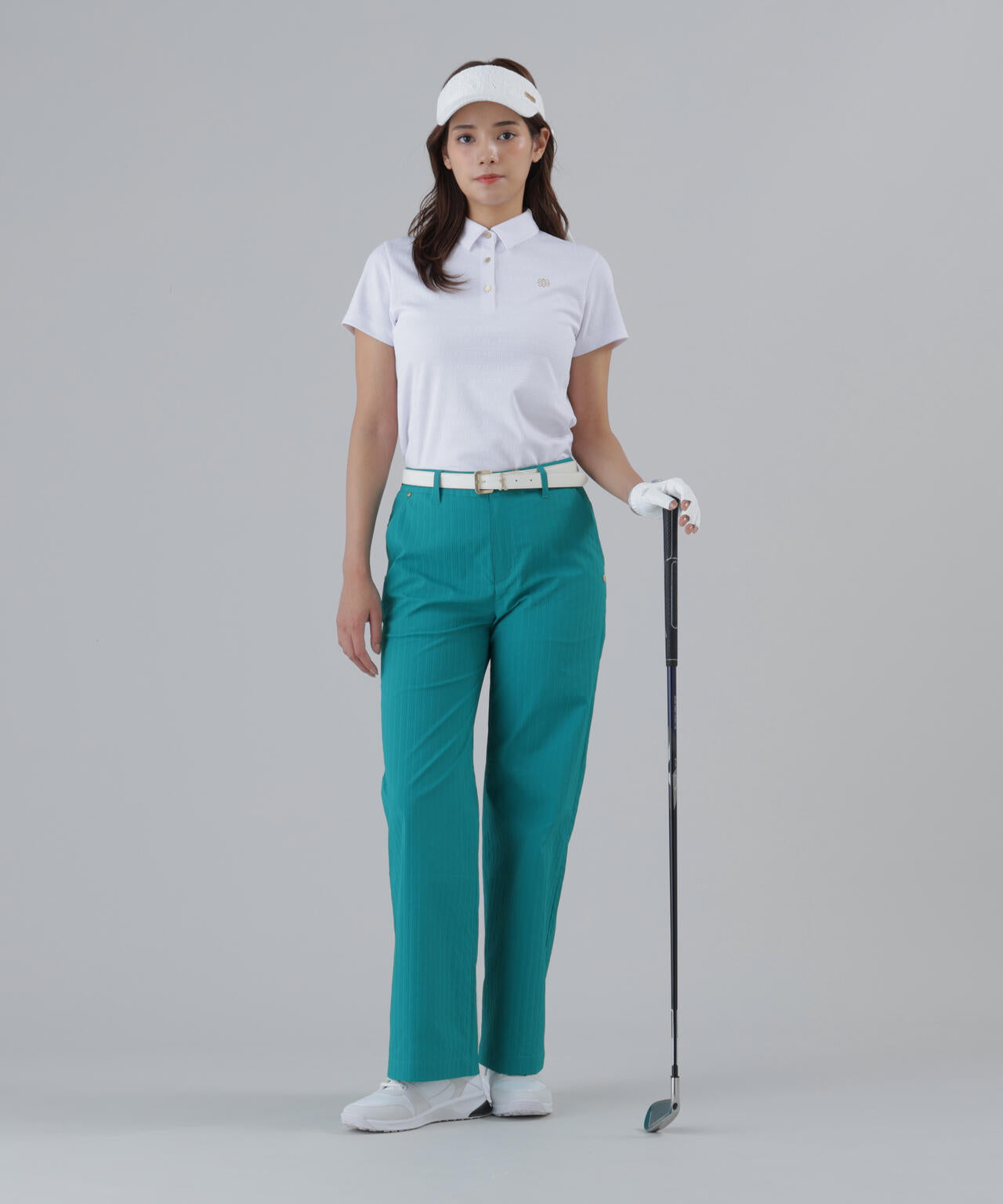 【ストレッチ】ドビーストライプパンツ (WOMENS)