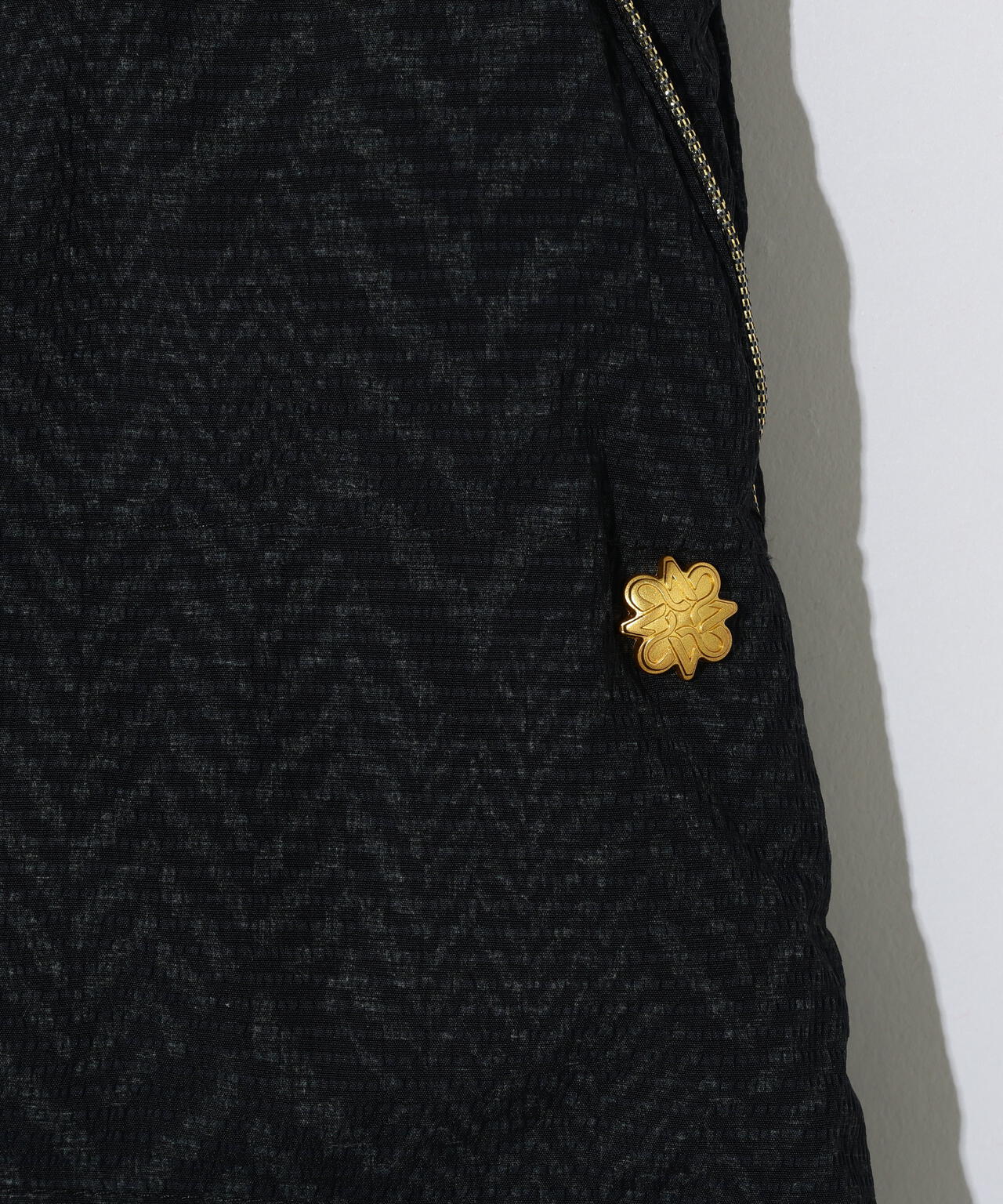 ヘリンボーンプリント中綿キルトスカート (WOMENS)