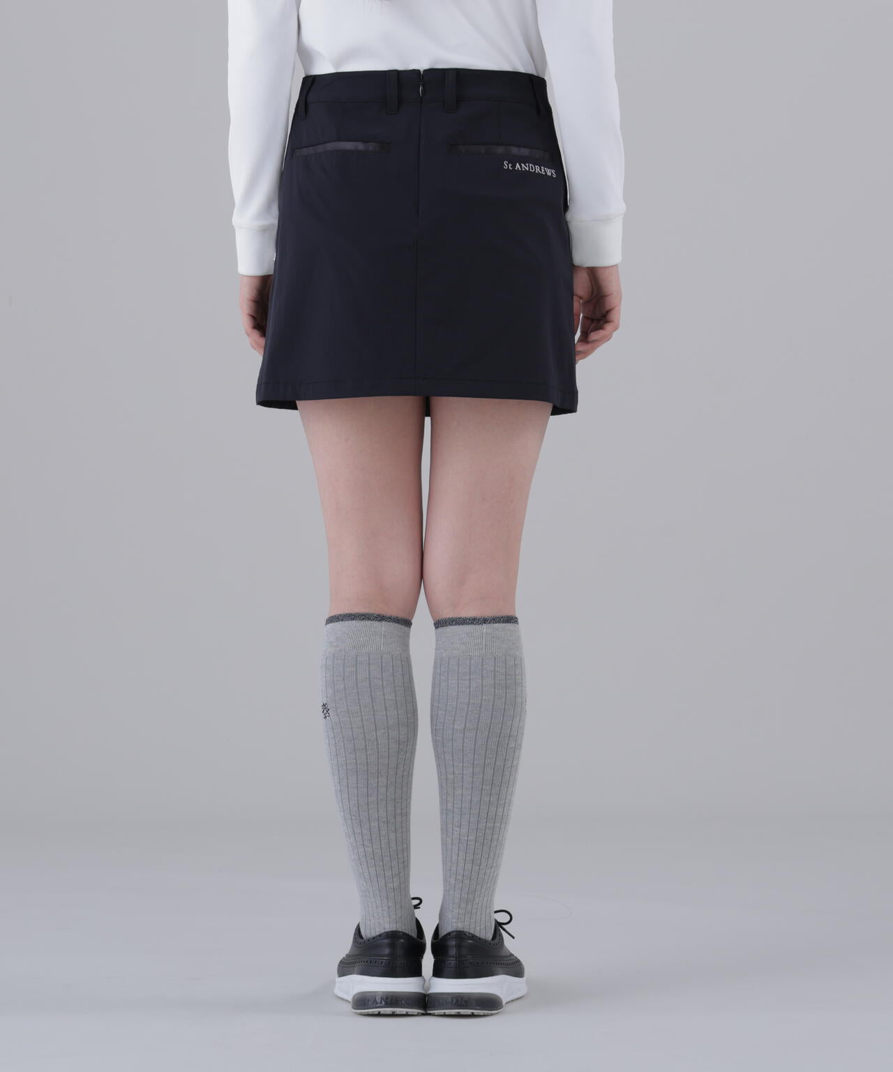 【撥水】【ストレッチ】ナイロンタフタスカート (WOMENS)