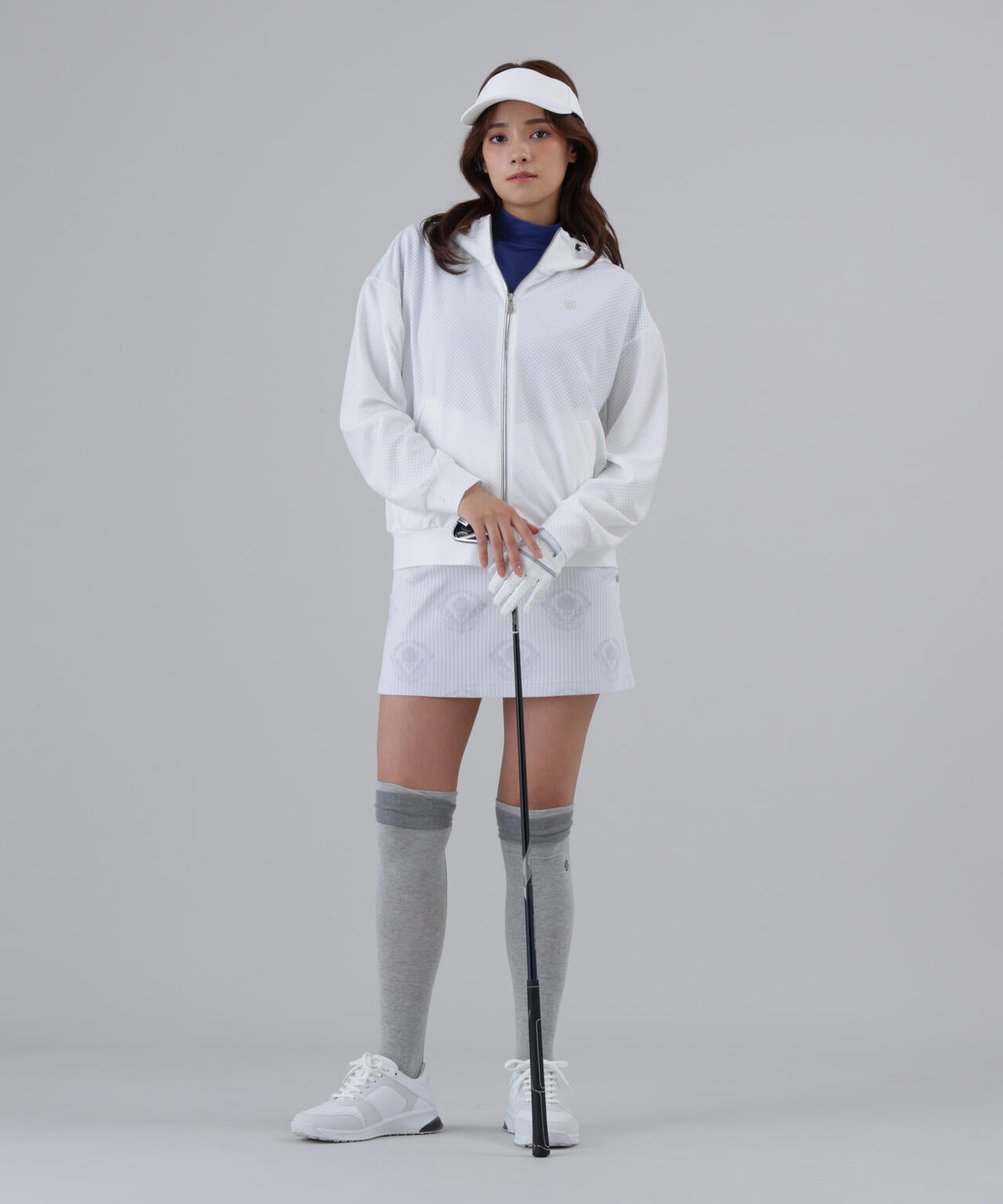 【ストレッチ】ロンドンストライプアザミジャガードスカート (WOMENS)