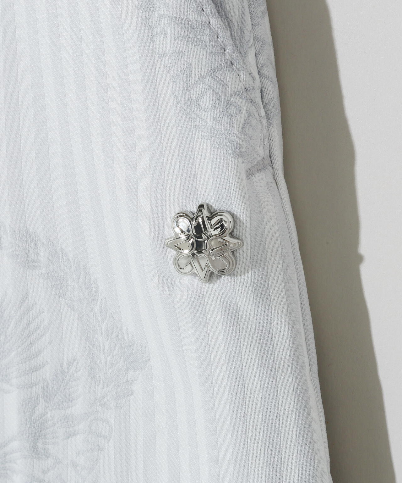 【ストレッチ】ロンドンストライプアザミジャガードスカート (WOMENS)