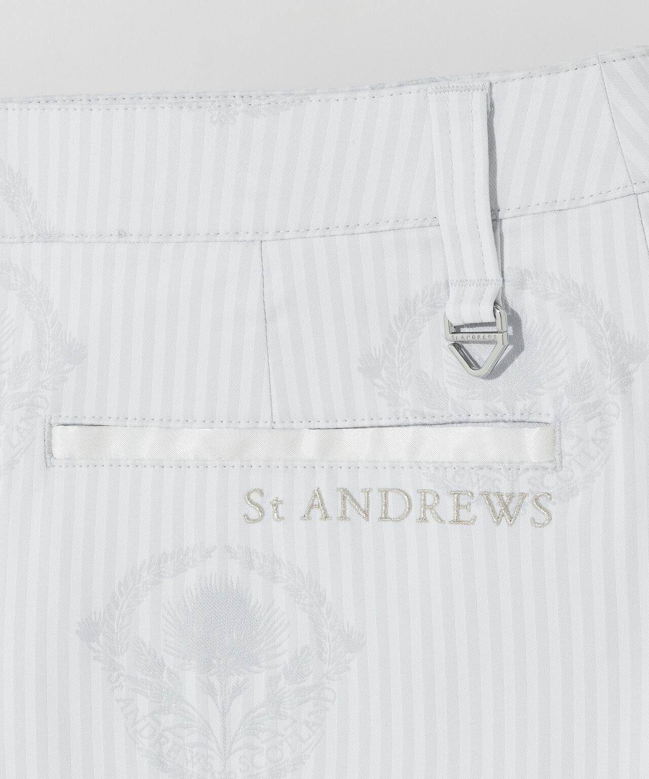 【ストレッチ】ロンドンストライプアザミジャガードスカート (WOMENS)