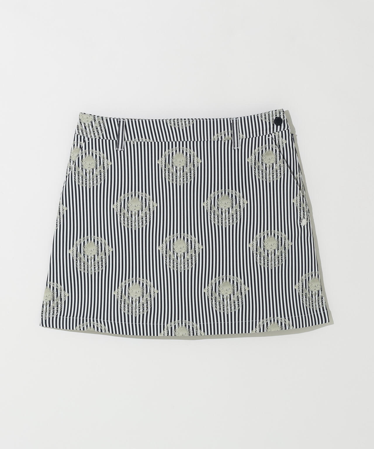 【ストレッチ】ロンドンストライプアザミジャガードスカート (WOMENS)