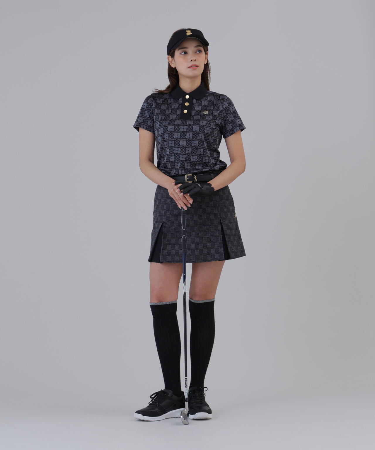 【ストレッチ】SAモノグラムジャガードスカート (WOMENS)