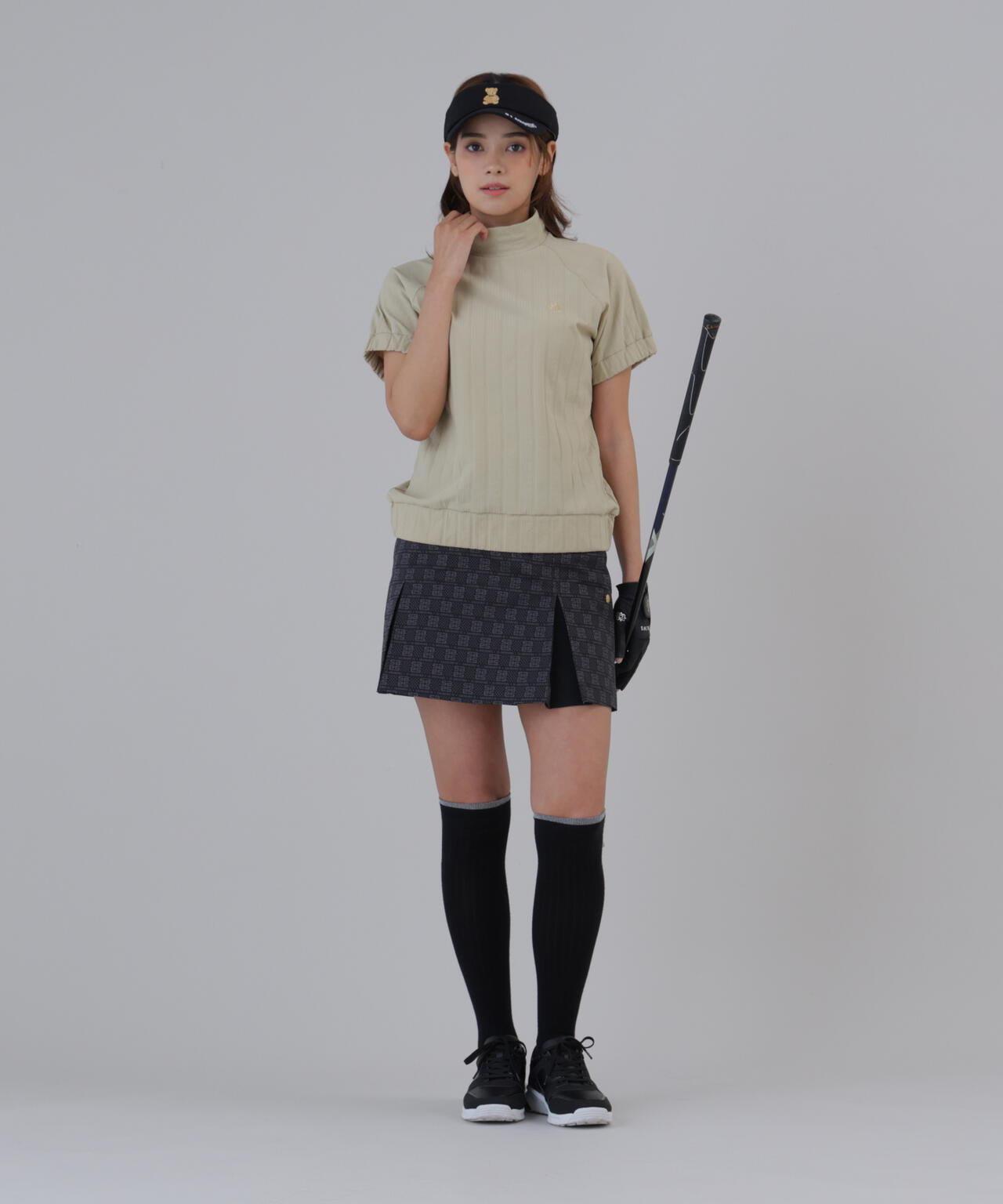 【ストレッチ】SAモノグラムジャガードスカート (WOMENS)