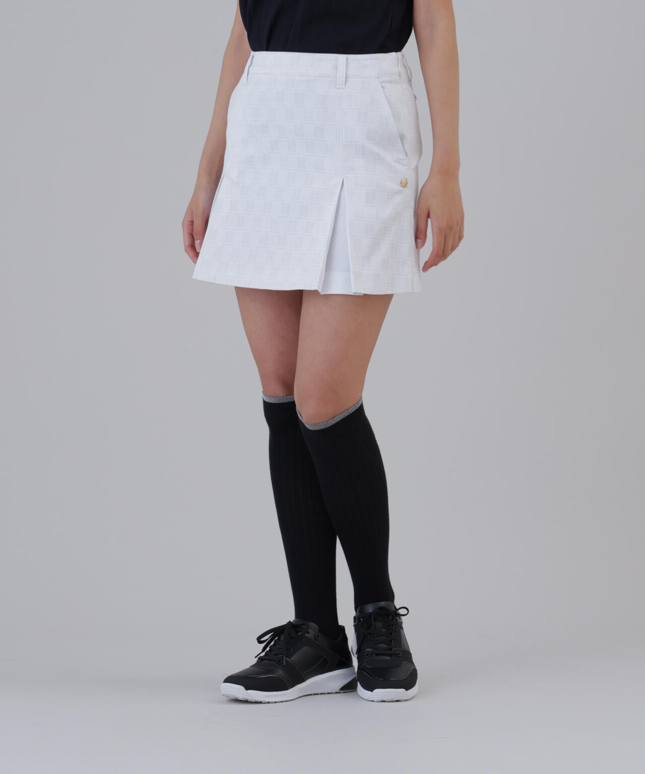 【ストレッチ】SAモノグラムジャガードスカート (WOMENS)