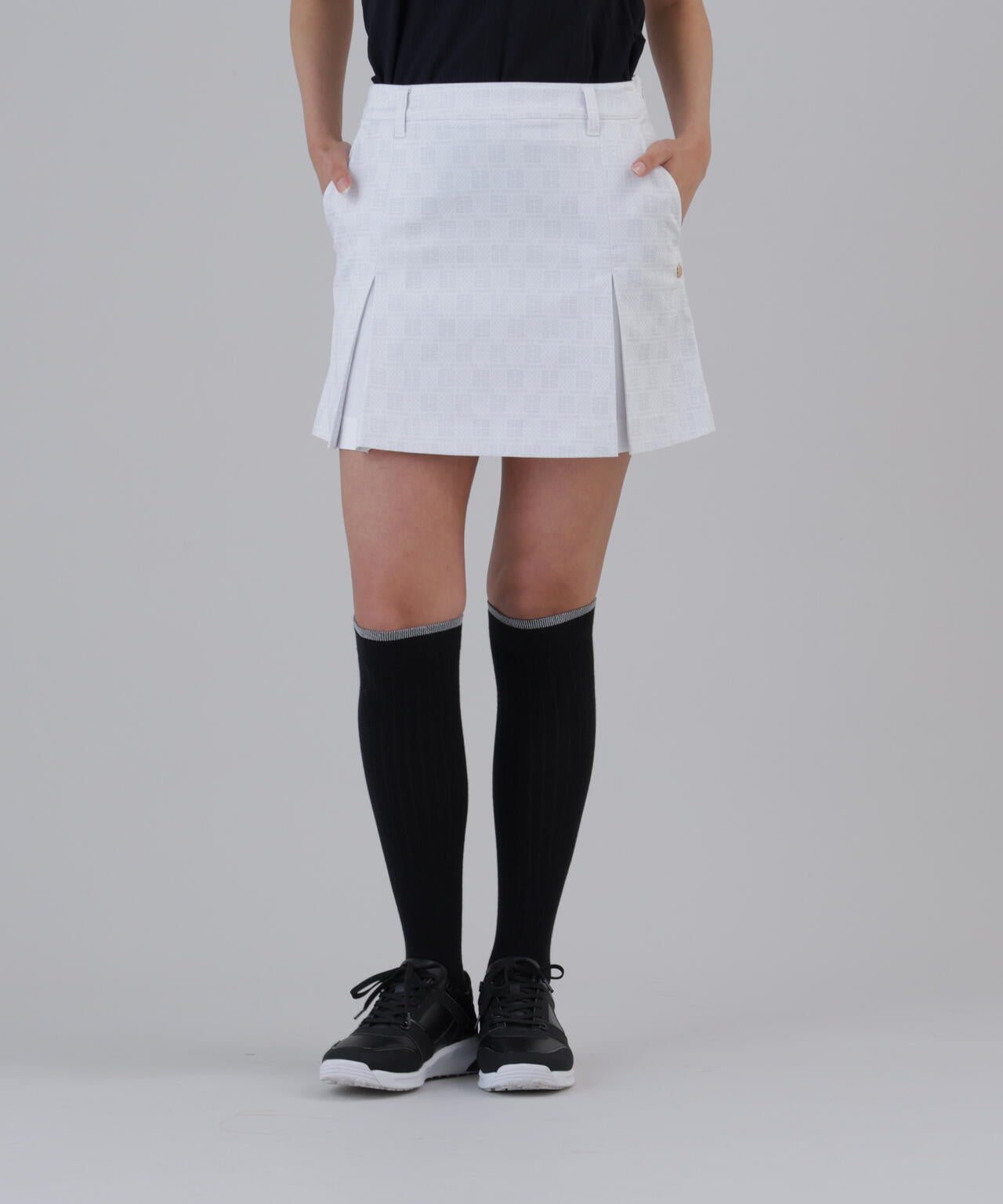 【ストレッチ】SAモノグラムジャガードスカート (WOMENS)