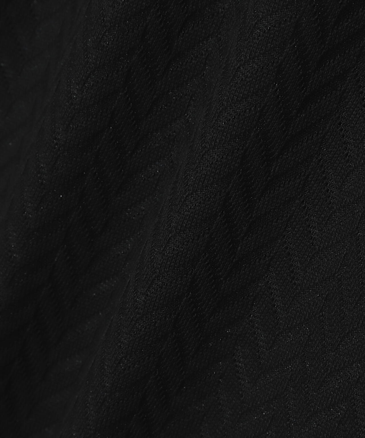 ヘリンボーンジャガード半袖ポロシャツ (WOMENS)