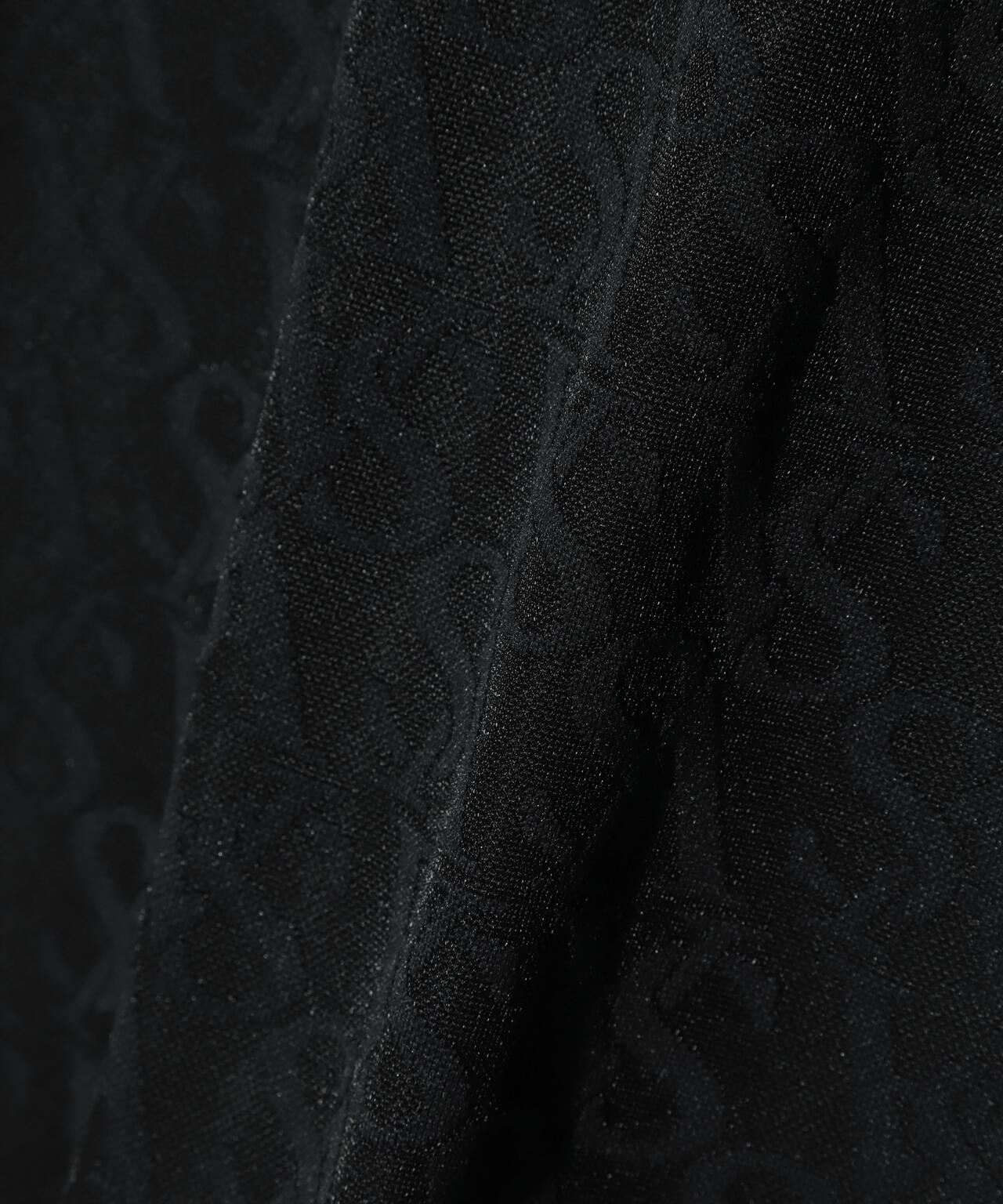 SAロゴジャガード無地半袖シャツ (WOMENS)