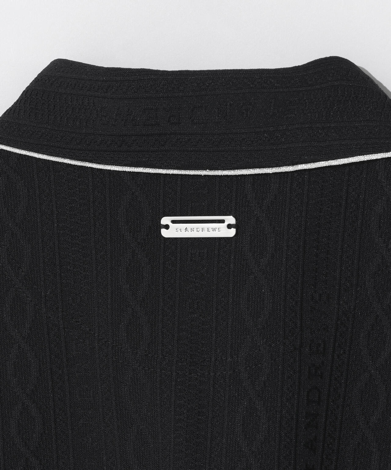 縄柄リンクス半袖シャツ (WOMENS)