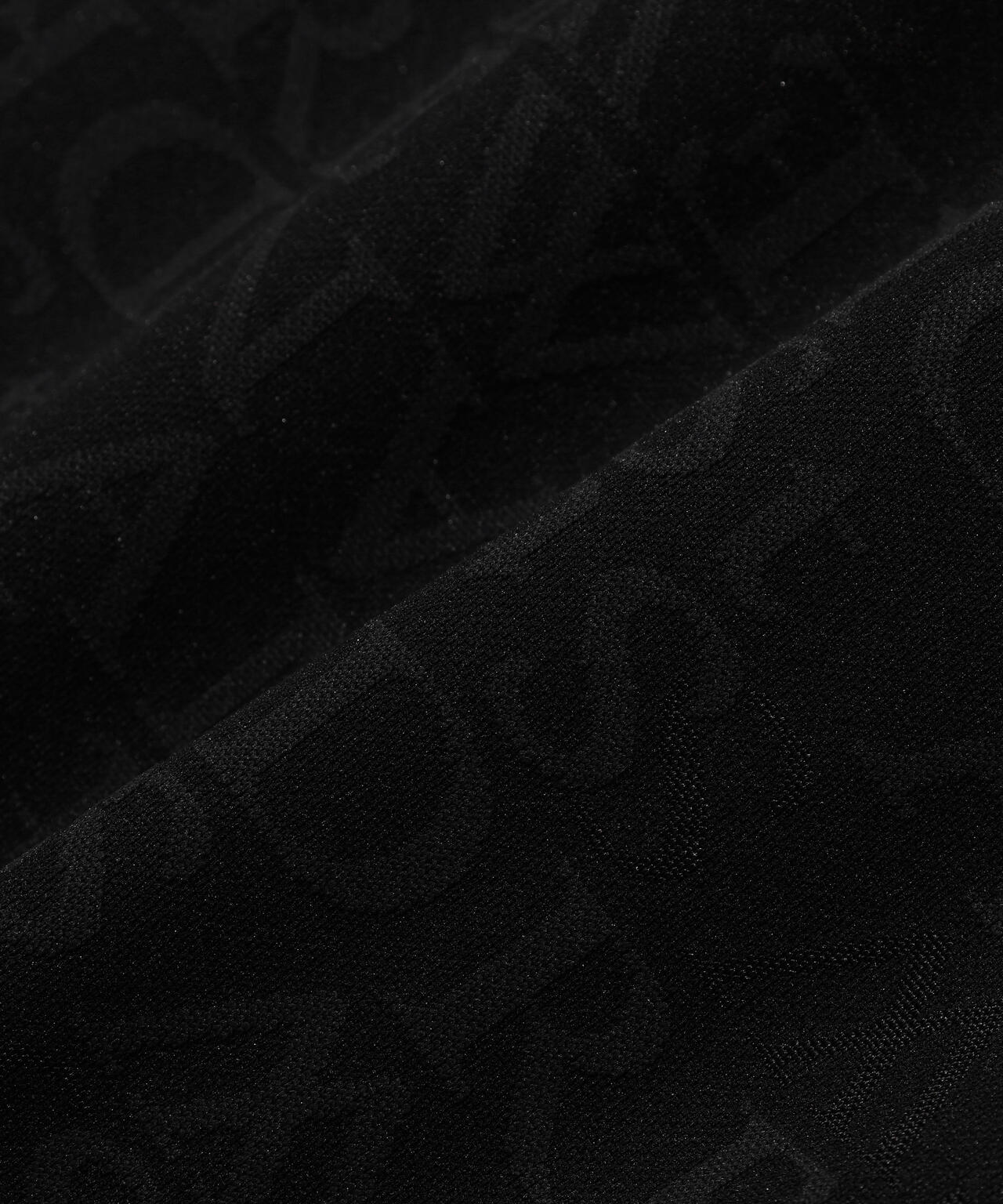 ダブルロゴジャガード無地半袖シャツ (WOMENS)