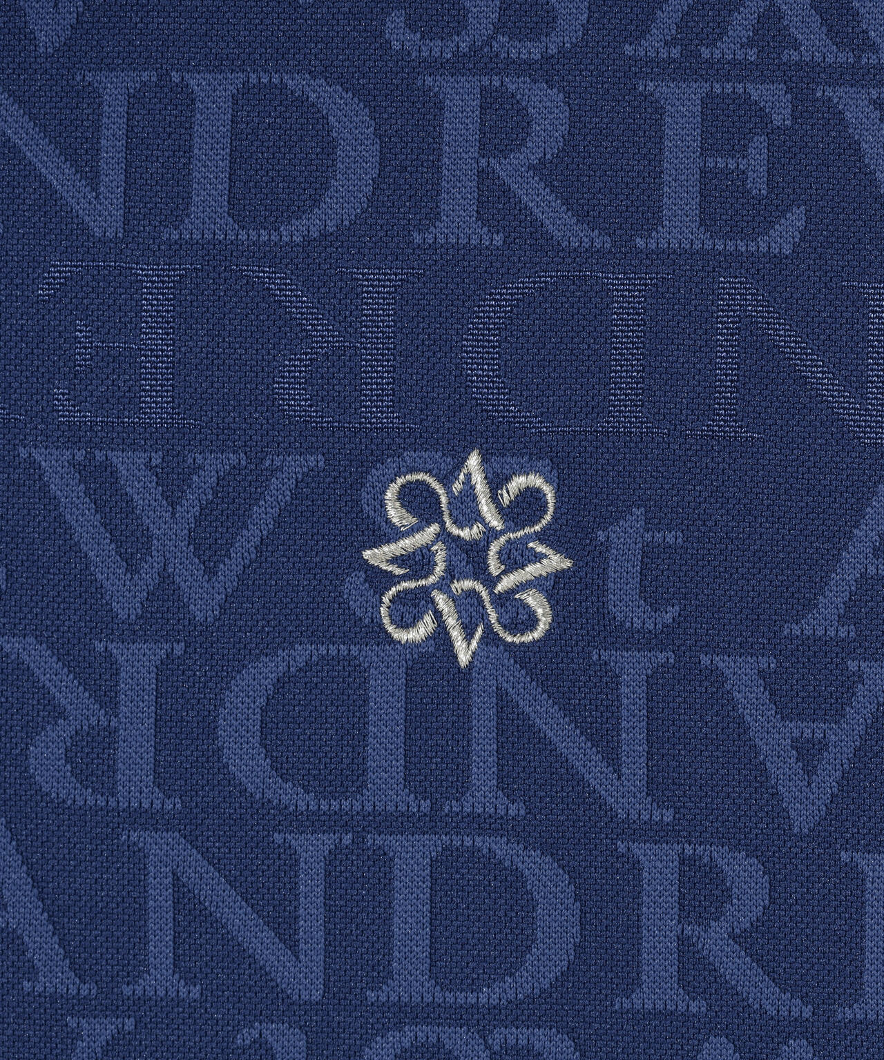 ダブルロゴジャガード無地半袖シャツ (WOMENS)