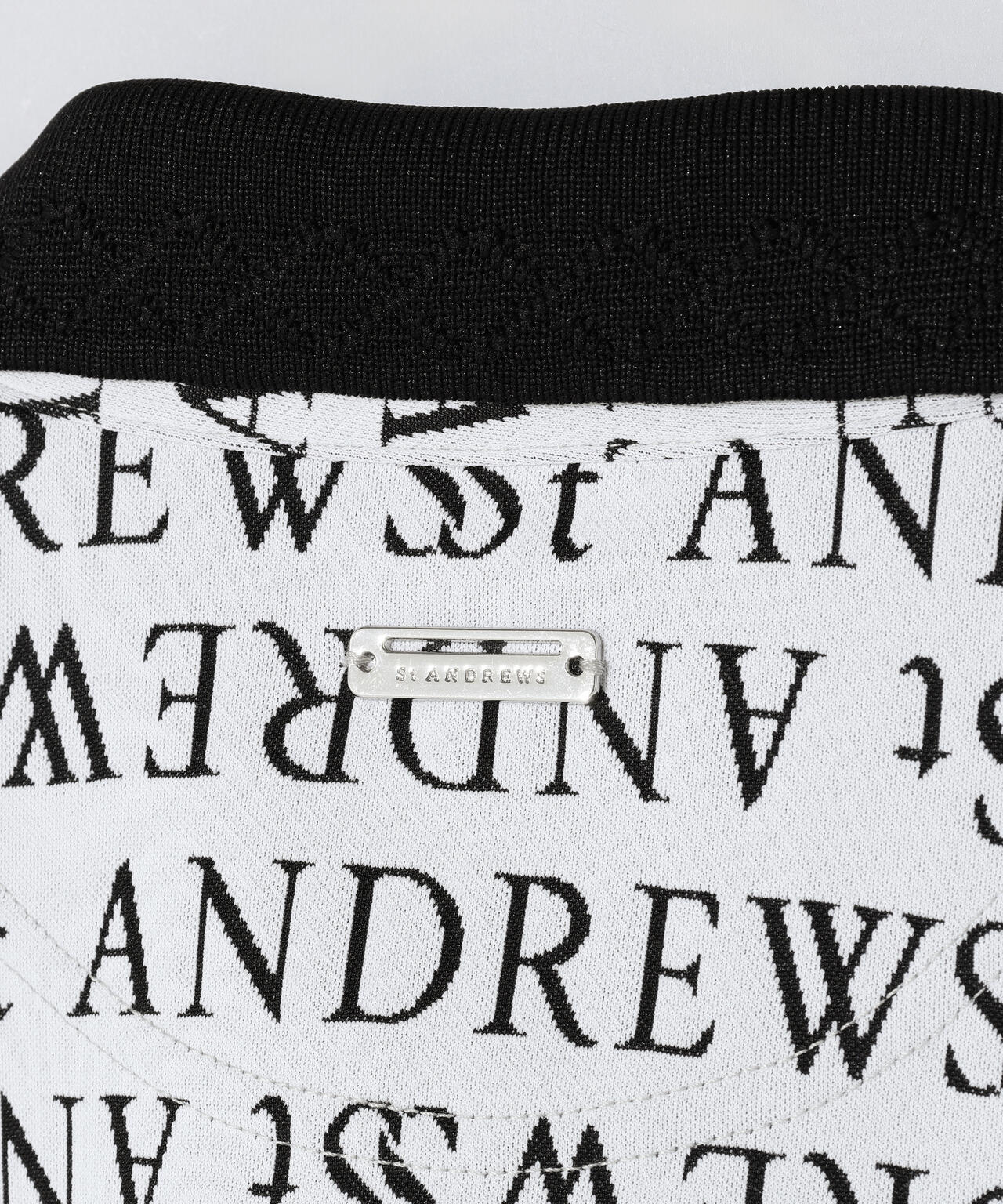 ダブルロゴジャガード半袖ポロシャツ (WOMENS)