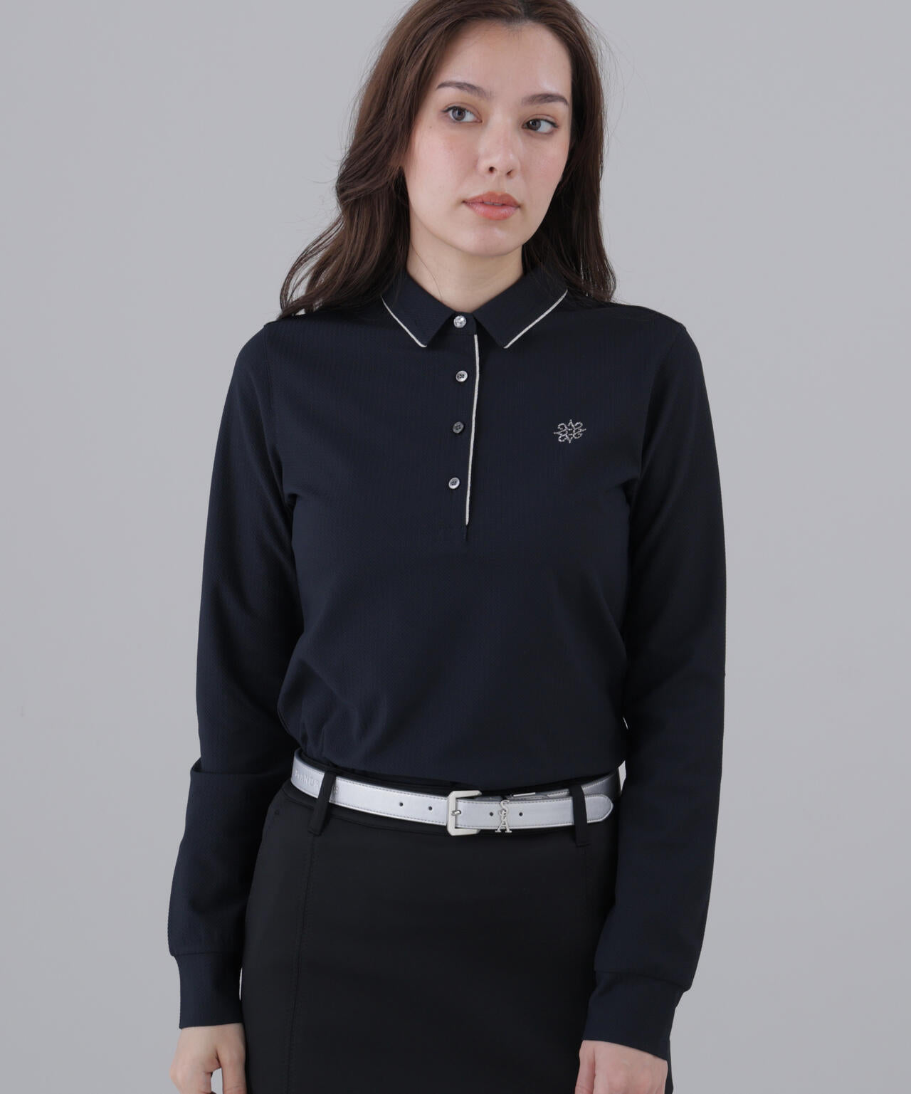 SPX裏使いジャガード長袖シャツ (WOMENS)