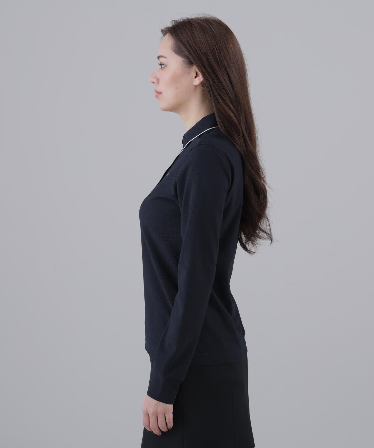 SPX裏使いジャガード長袖シャツ (WOMENS)