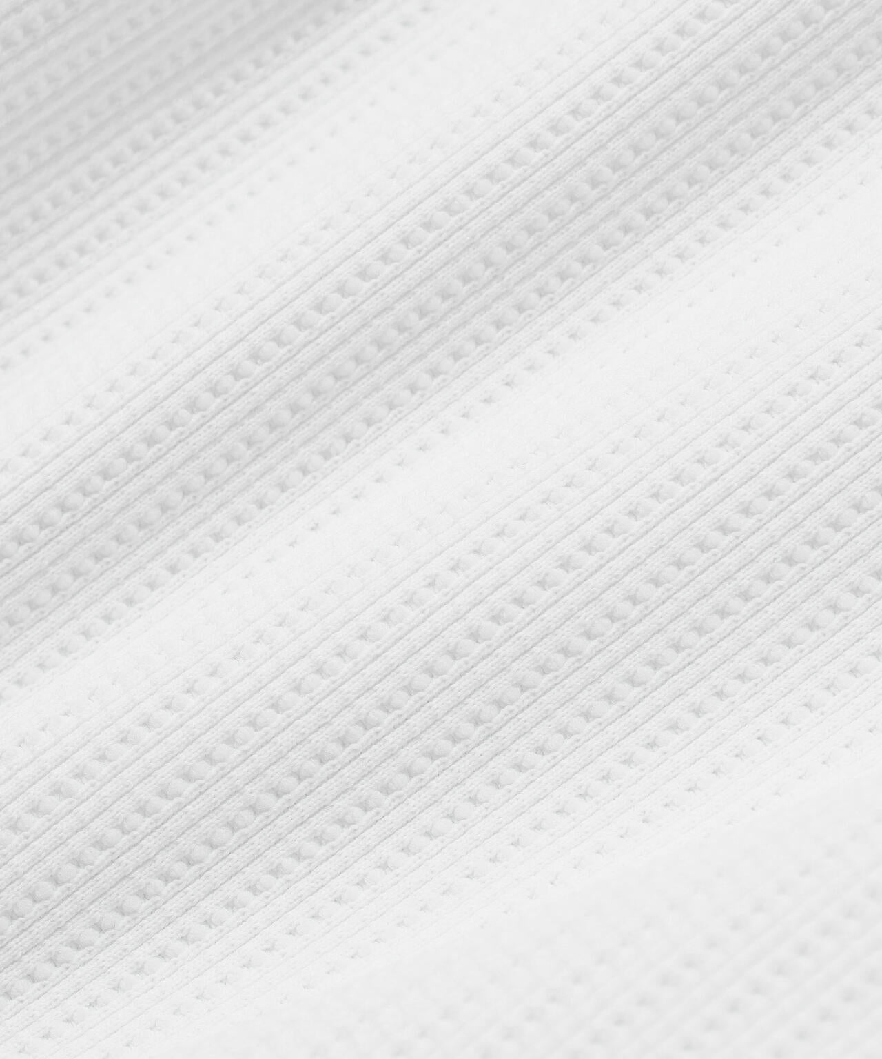 ダブル針抜きストライプフーディー (WOMENS)