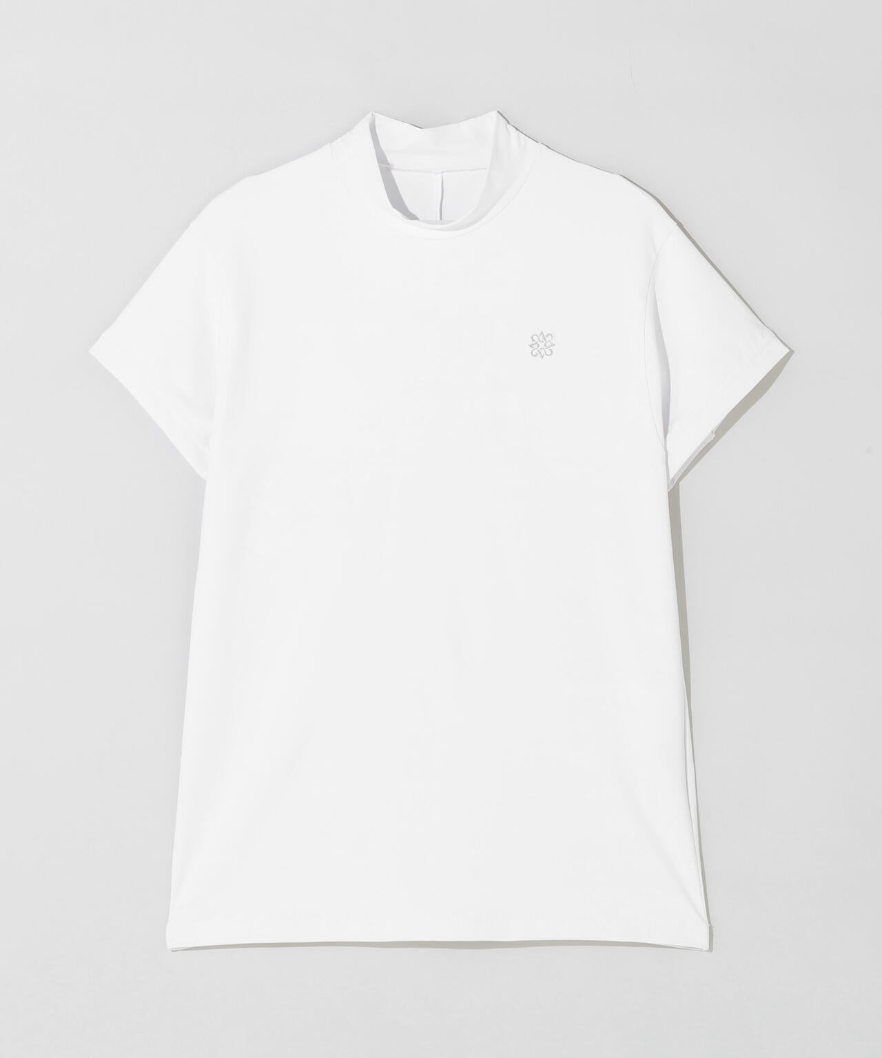 ポリエステルベア天竺ハイネックカットソー (WOMENS)