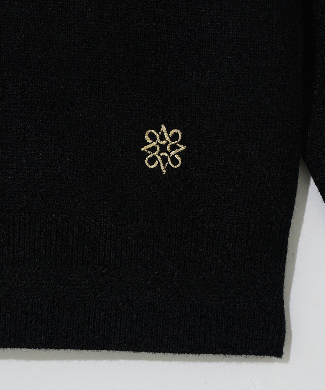 12GSTAインターシャクルーネックニットプルオーバー (WOMENS)