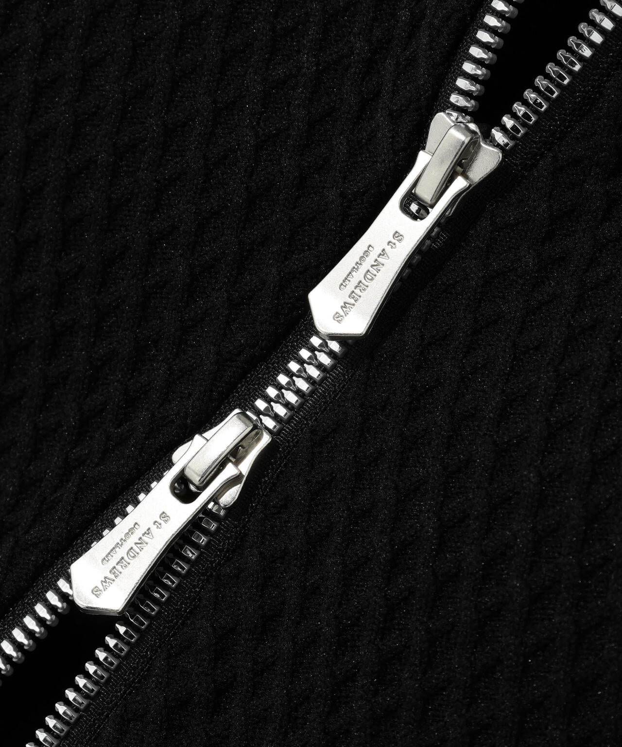 ジップアップニットベスト (WOMENS)