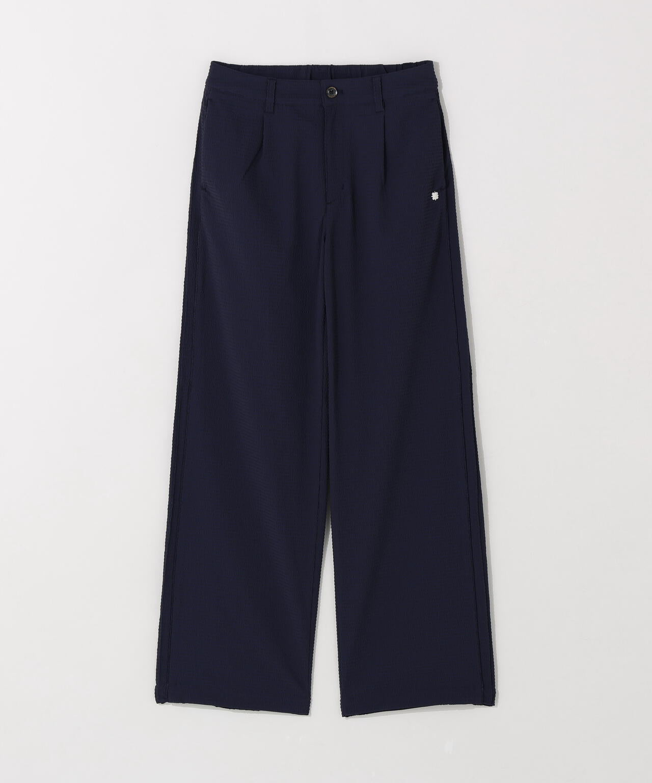 【ストレッチ】ポプリンボーダーパンツ (WOMENS)