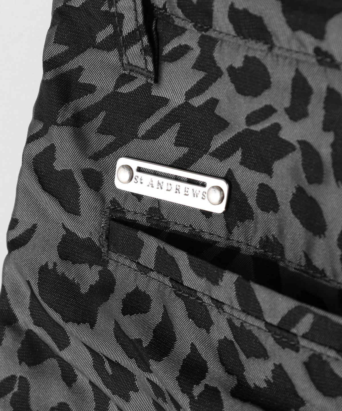 千鳥レオパードジャガードスカート (WOMENS)