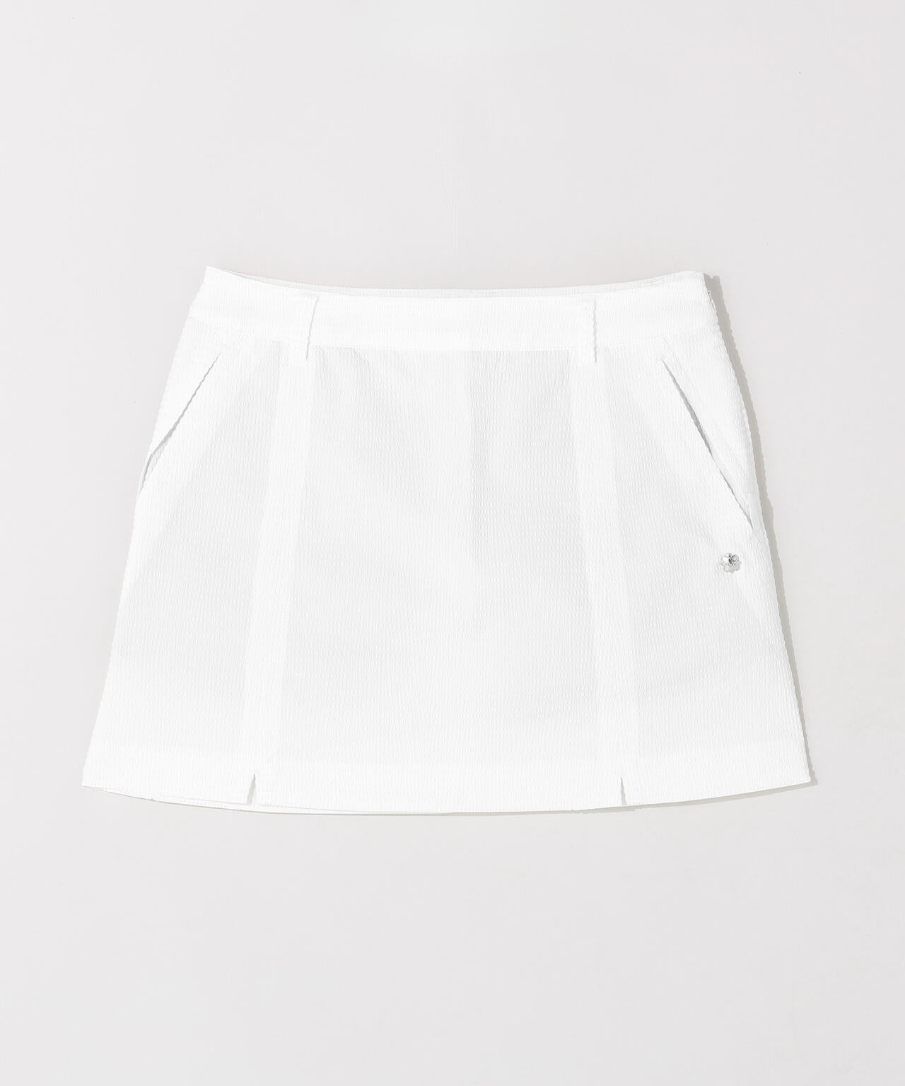【ストレッチ】ポプリンボーダースカート (WOMENS)