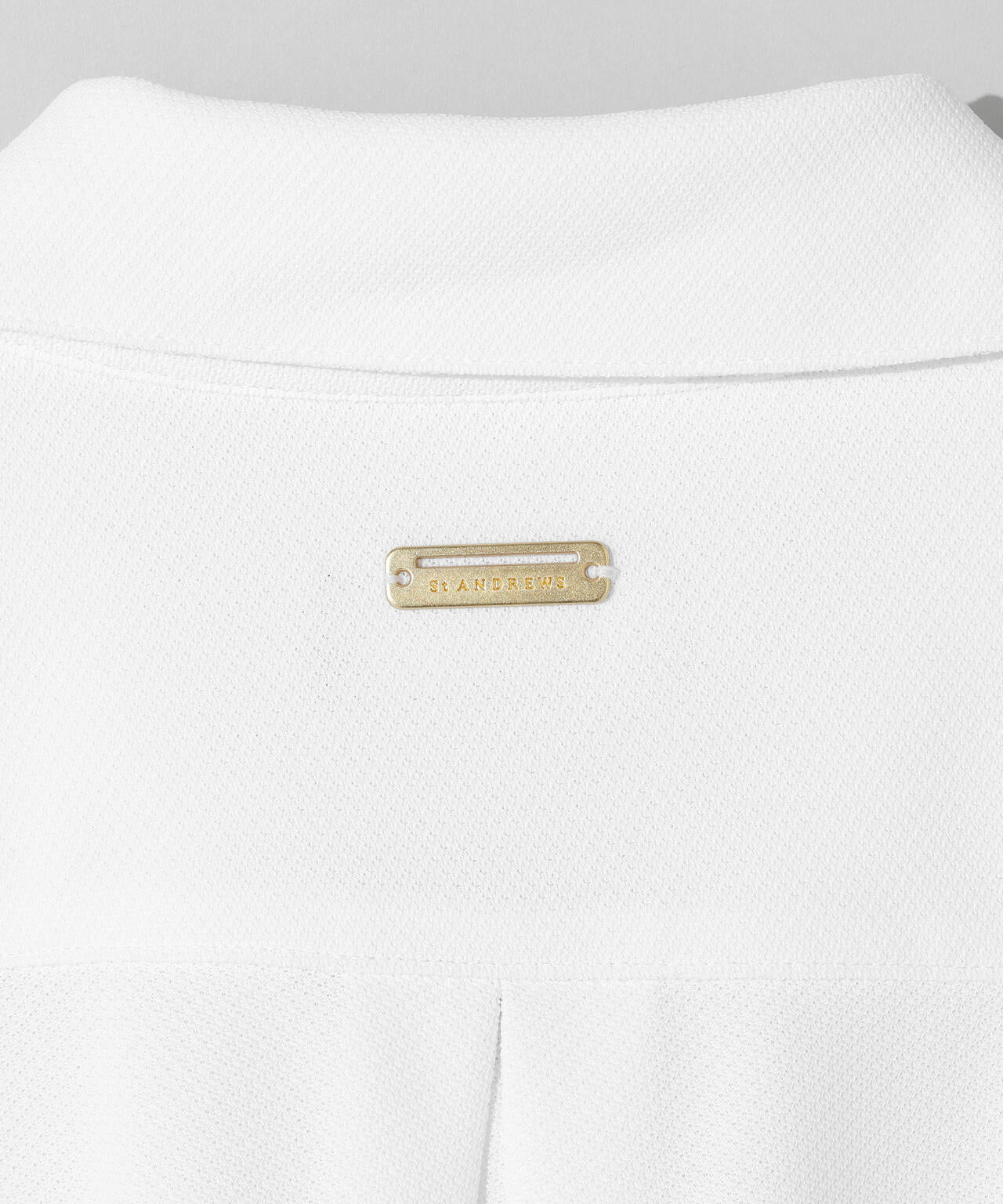 ドットバーズアイ半袖シャツ (WOMENS)