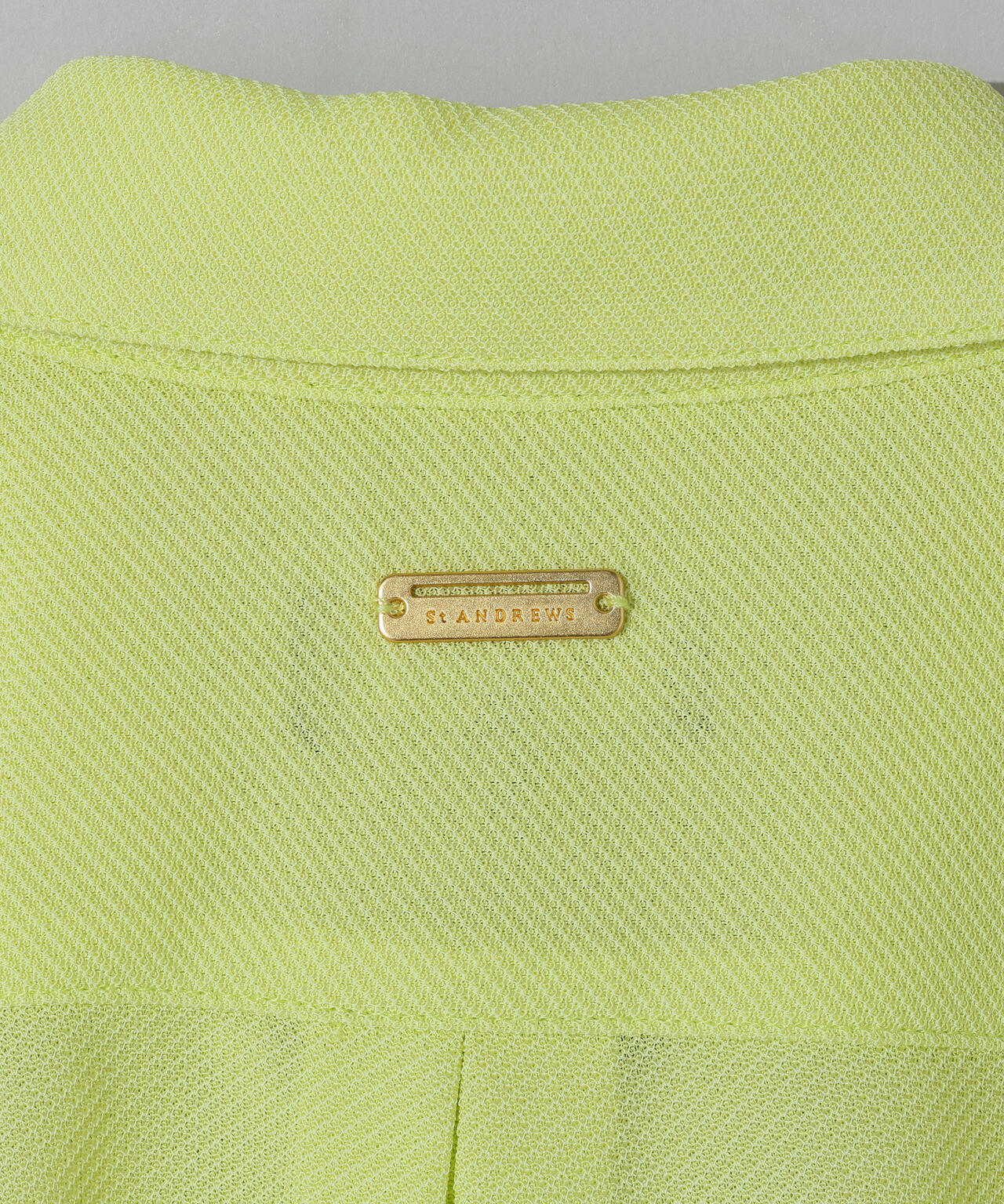 ドットバーズアイ半袖シャツ (WOMENS)