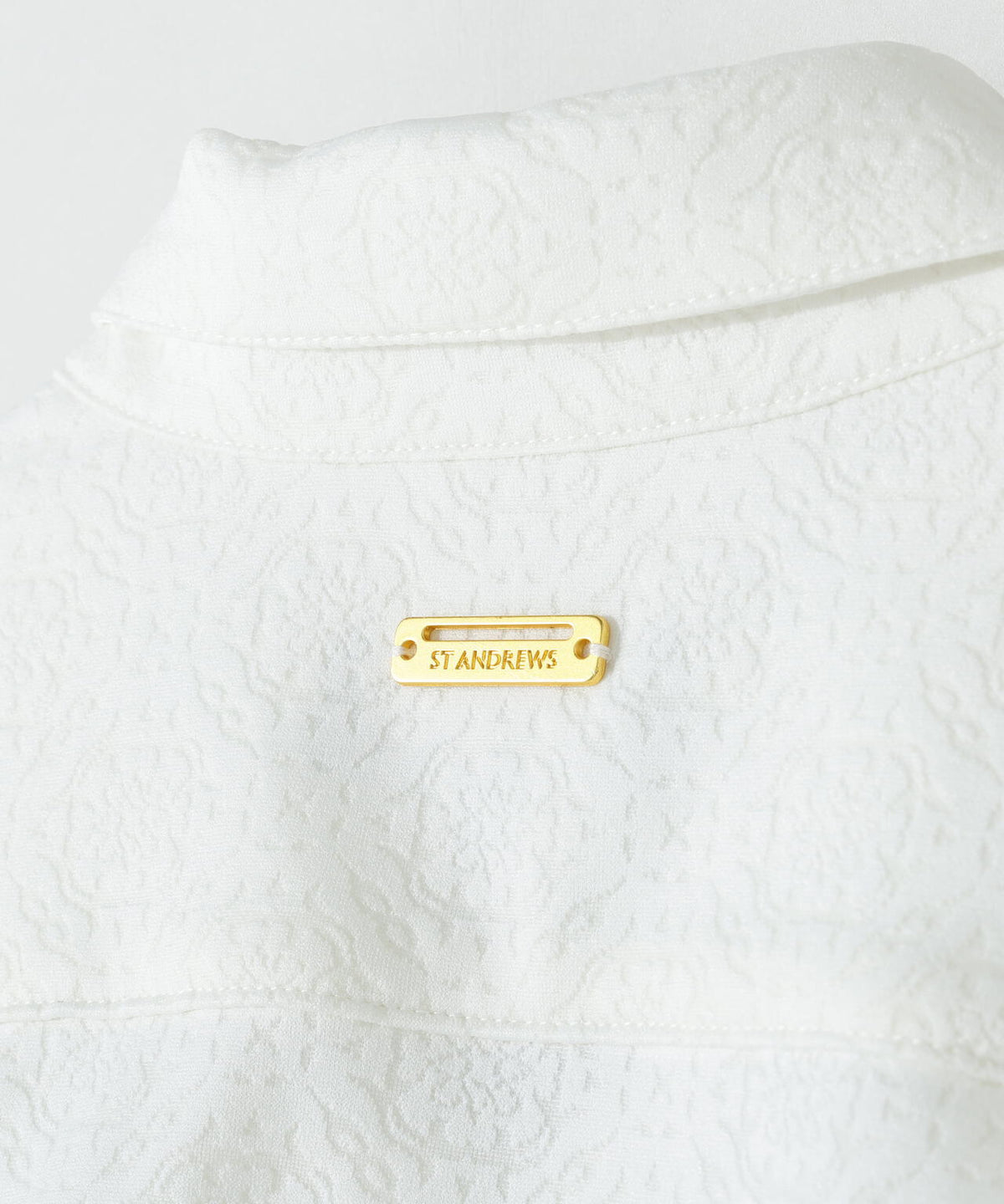 ケルトアラベスクジャガード半袖シャツ (WOMENS)