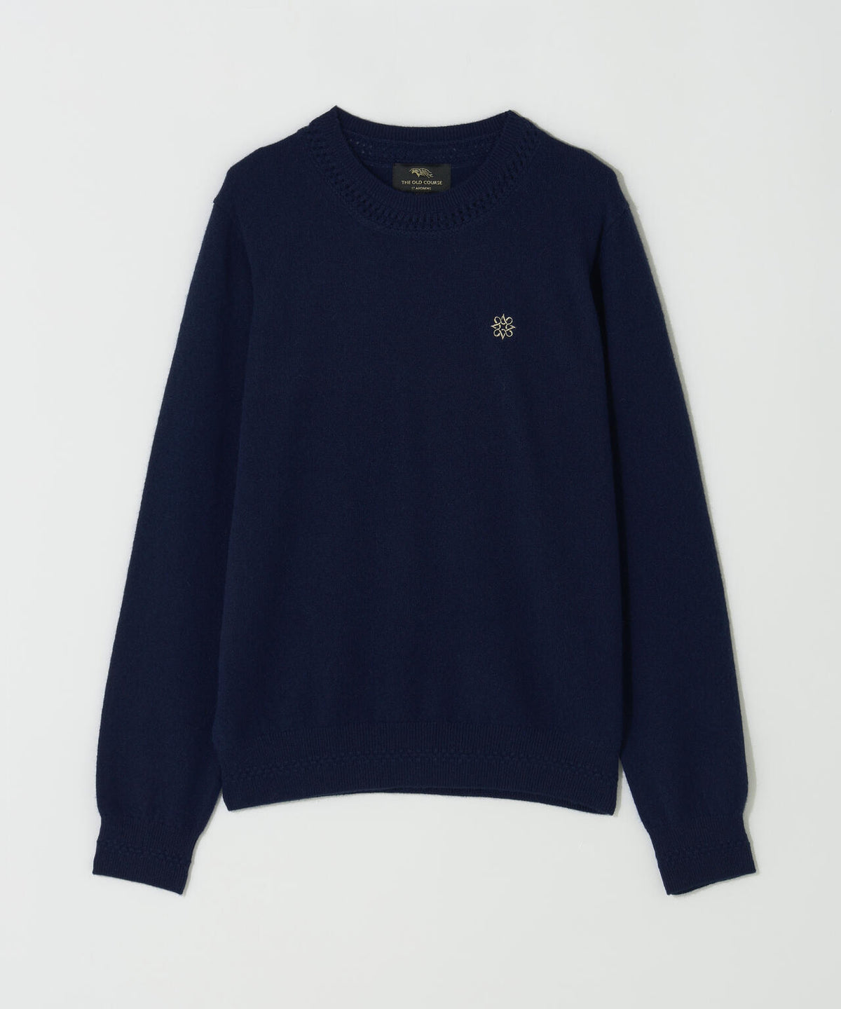 12Gカシミヤクルーネックニットプルオーバー (WOMENS)