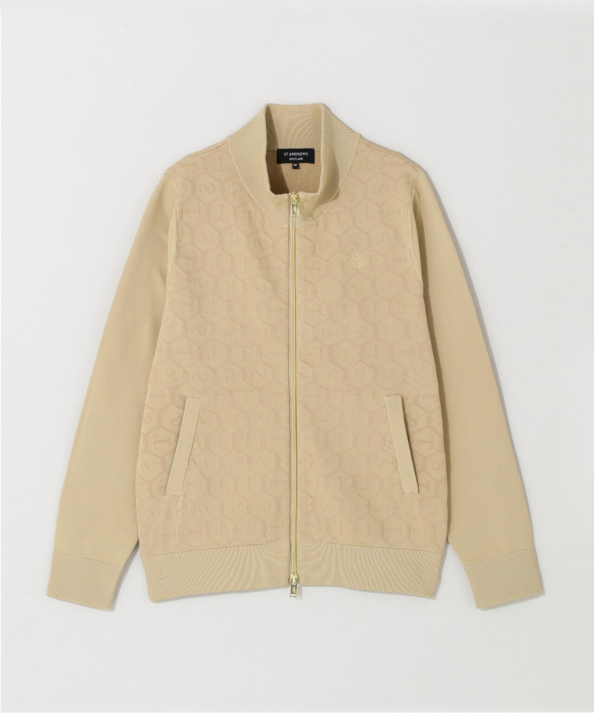 14GSTケーブルジャガードニットブルゾン (WOMENS)