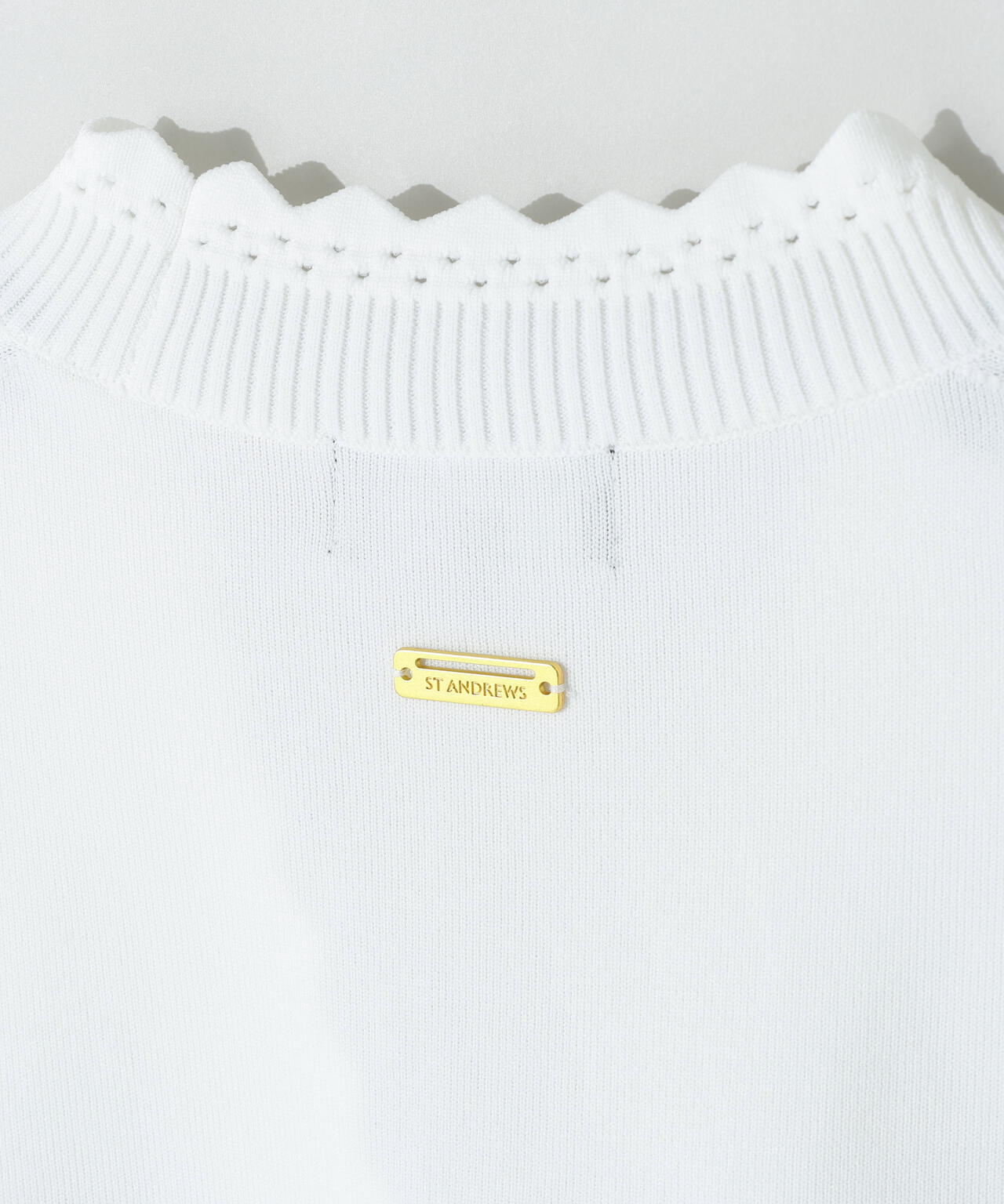 14G天竺ニットベスト (WOMENS)