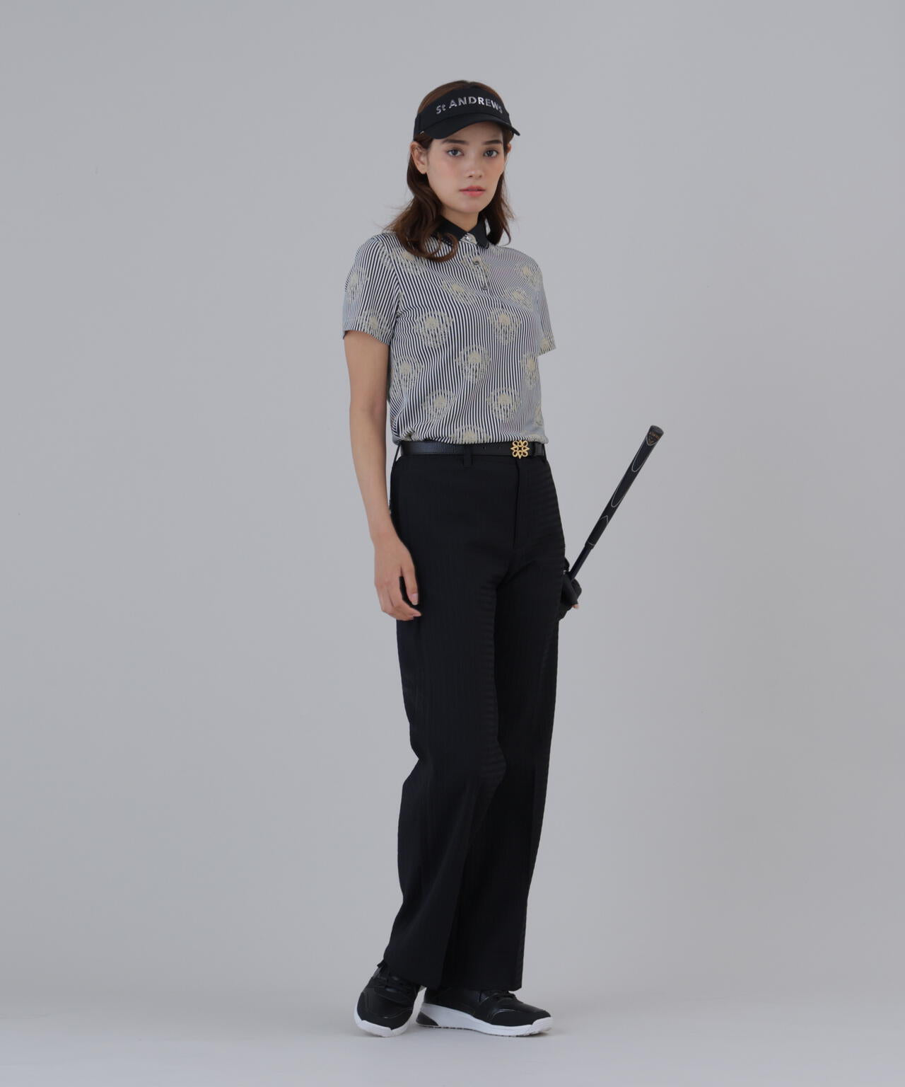 【ストレッチ】ふくれジャガードパンツ (WOMENS)
