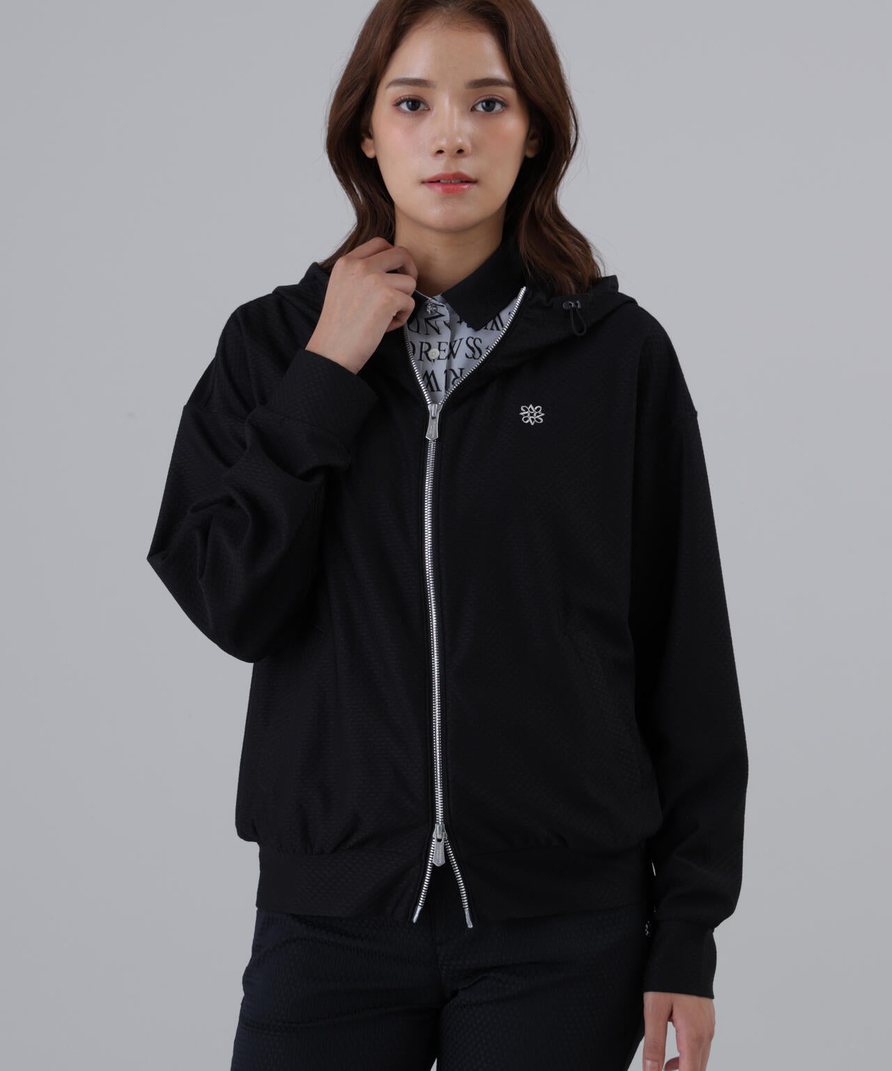 【吸水速乾】【UVカット】ドビーメッシュフーディー (WOMENS)