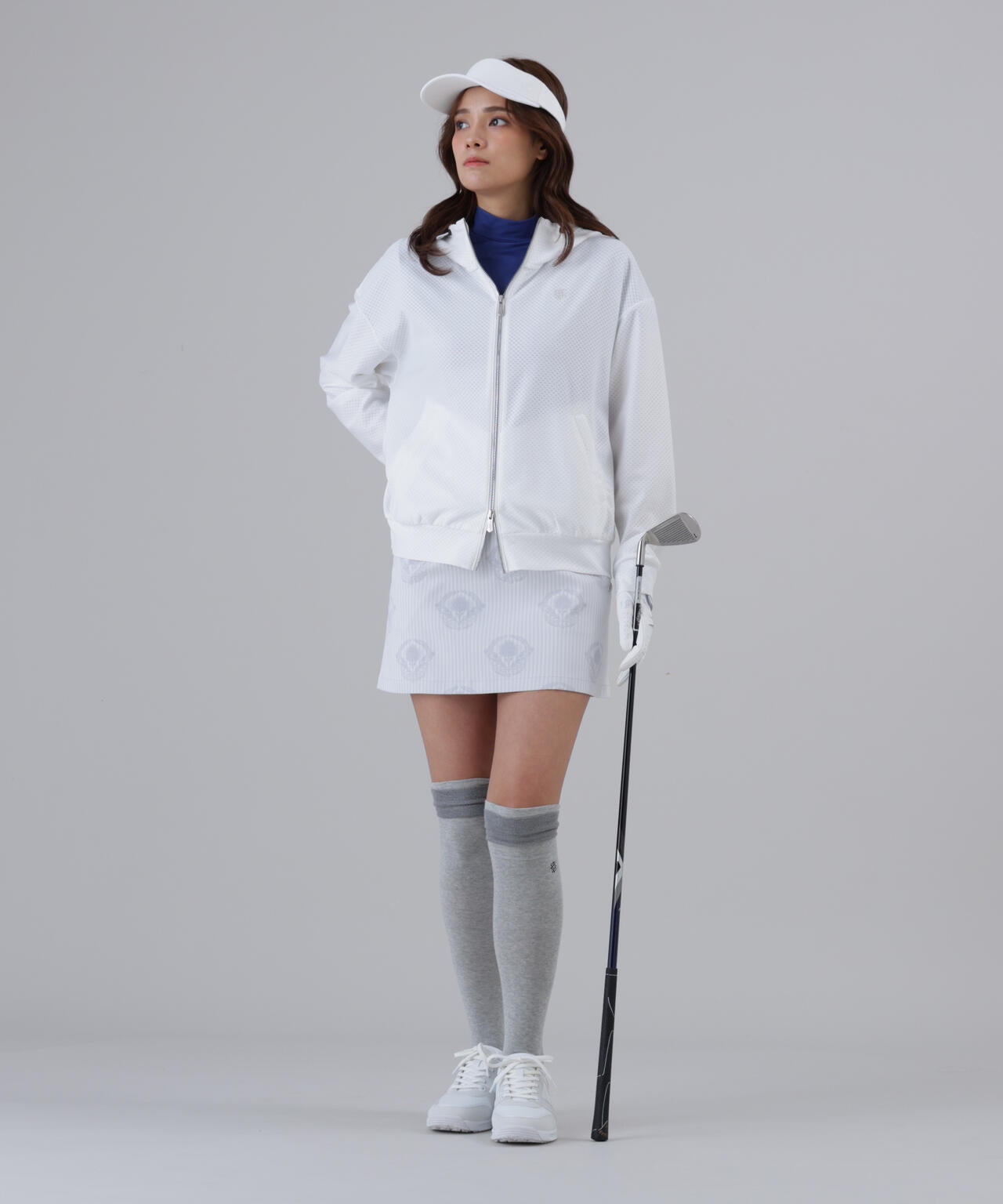 【吸水速乾】【UVカット】ドビーメッシュフーディー (WOMENS)