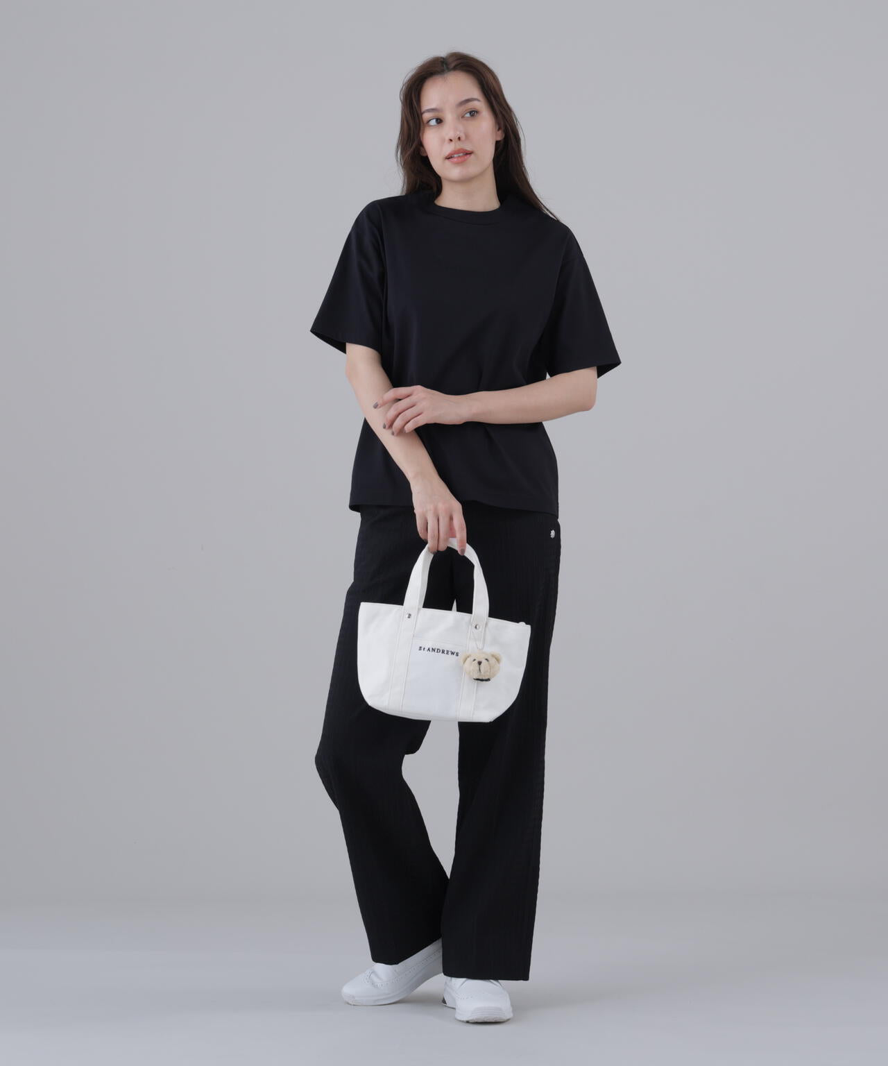 プレーティング天竺半袖Tシャツ (WOMENS)