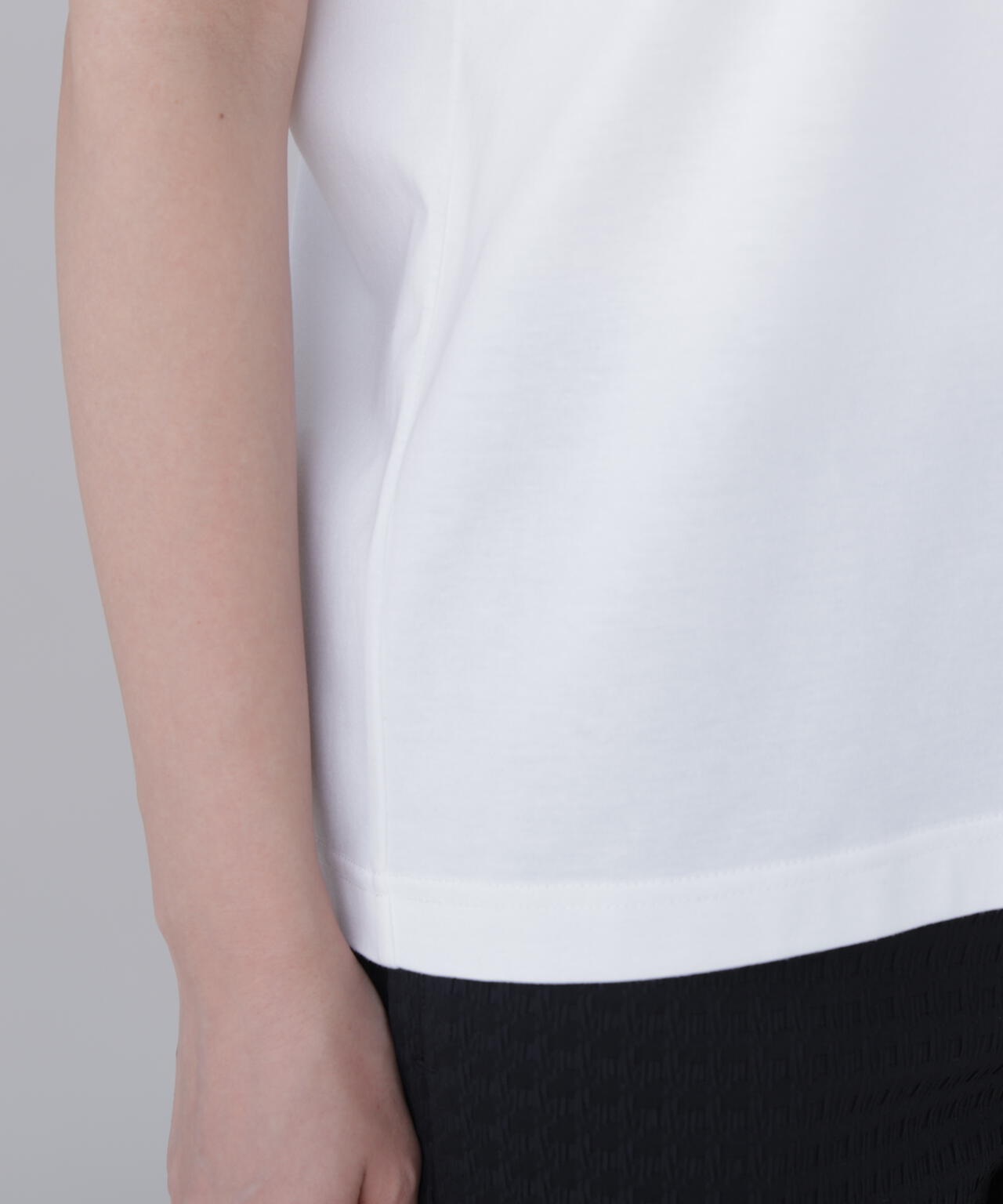 プレーティング天竺半袖Tシャツ (WOMENS)