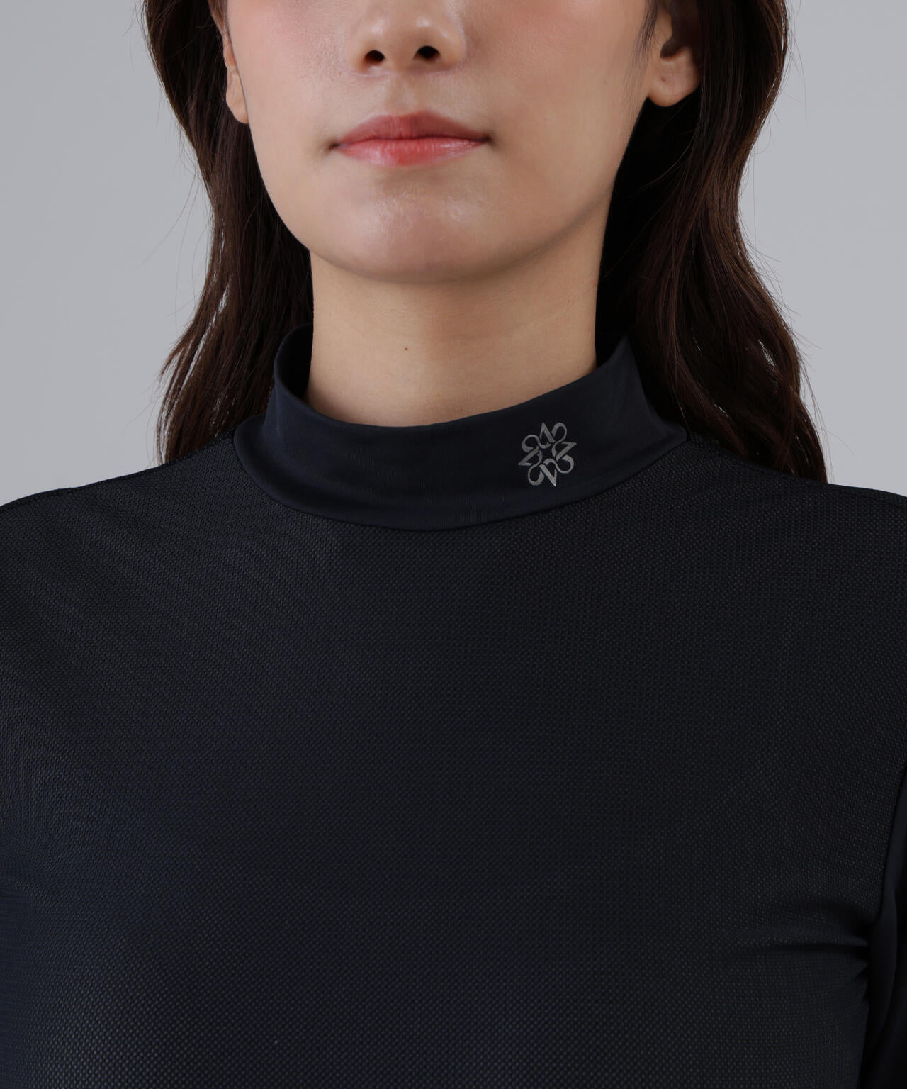 【吸水速乾】【UVカット】TWINCOT UV×メッシュ長袖ハイネックインナー (WOMENS)
