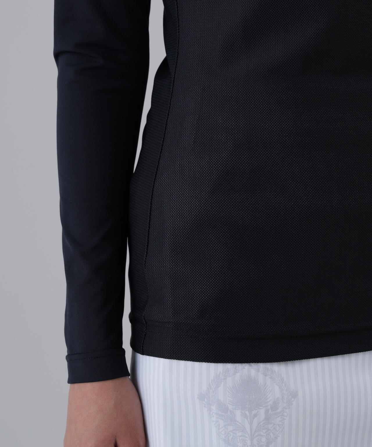 【吸水速乾】【UVカット】TWINCOT UV×メッシュ長袖ハイネックインナー (WOMENS)