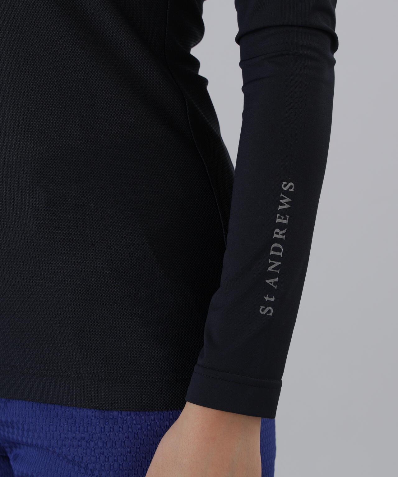 【吸水速乾】【UVカット】TWINCOT UV×メッシュ長袖Uネックインナー (WOMENS)